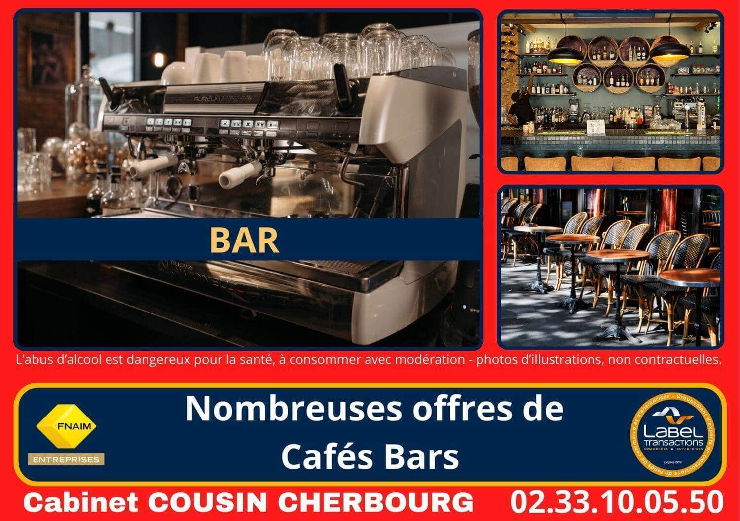 Bar brasserie tabac · 90 m² · Fonds de commerce — photo 1