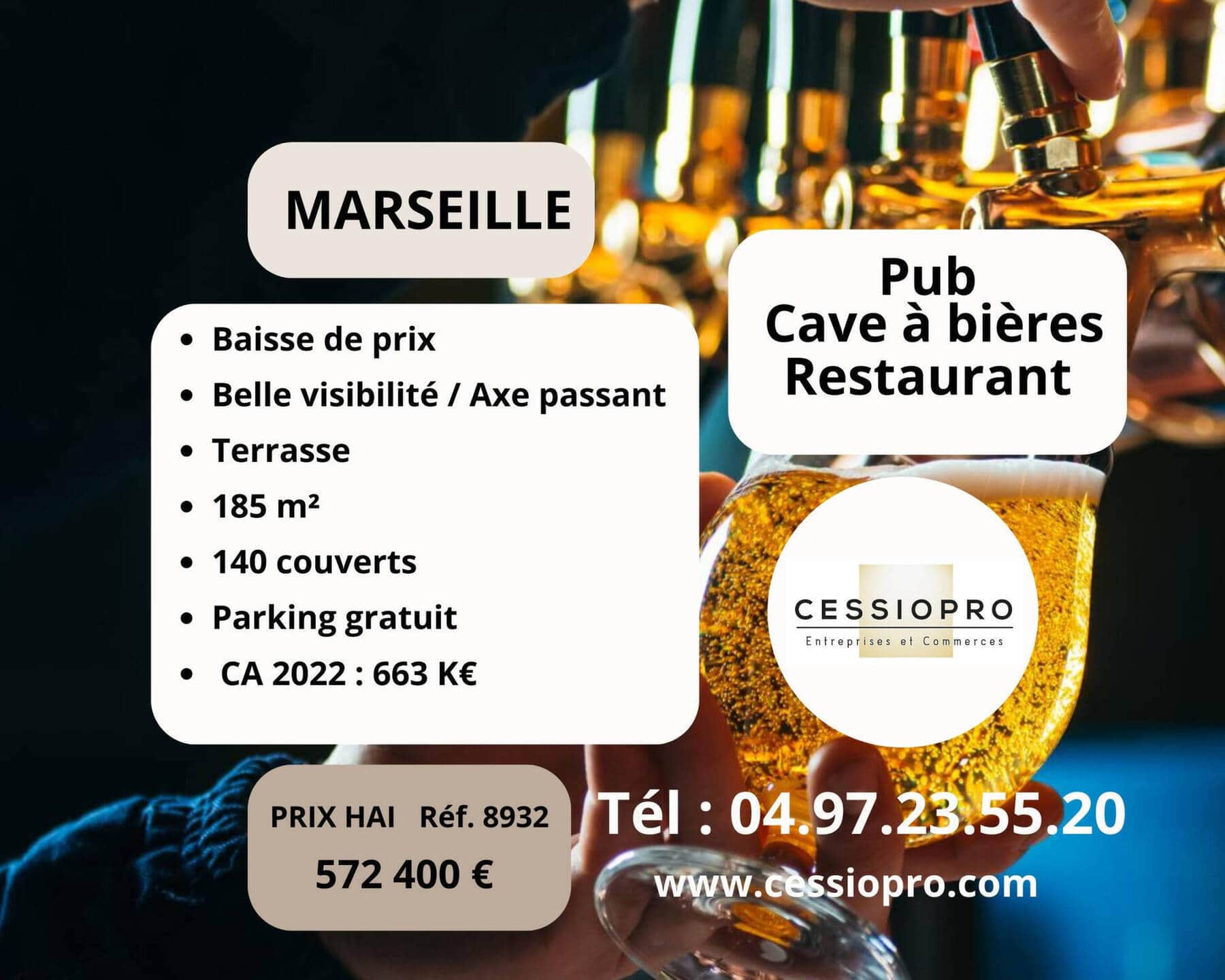 Local commercial · 60 m² · Fonds de commerce — photo 1