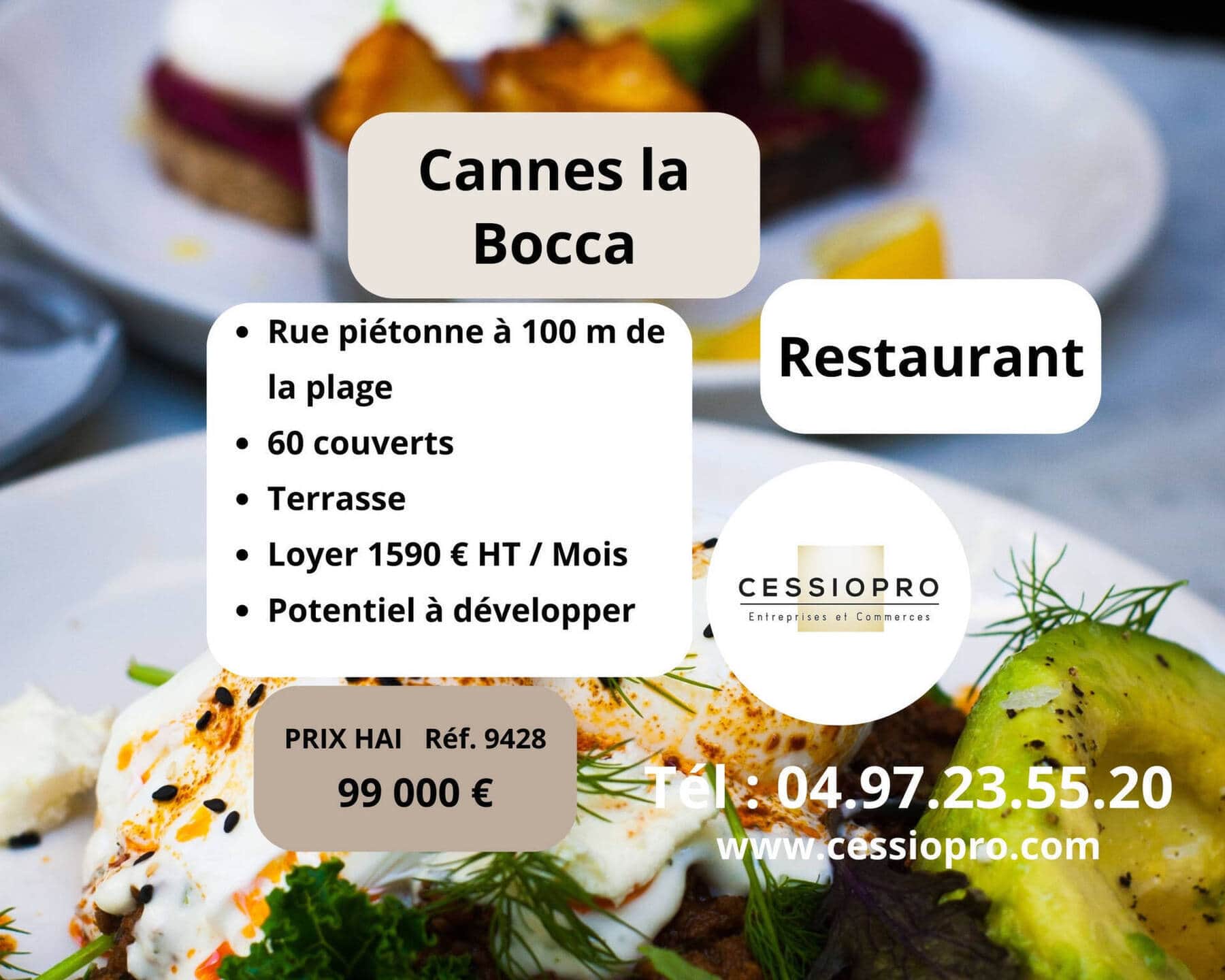 Restaurant · 160 m² · Fonds de commerce — photo 1
