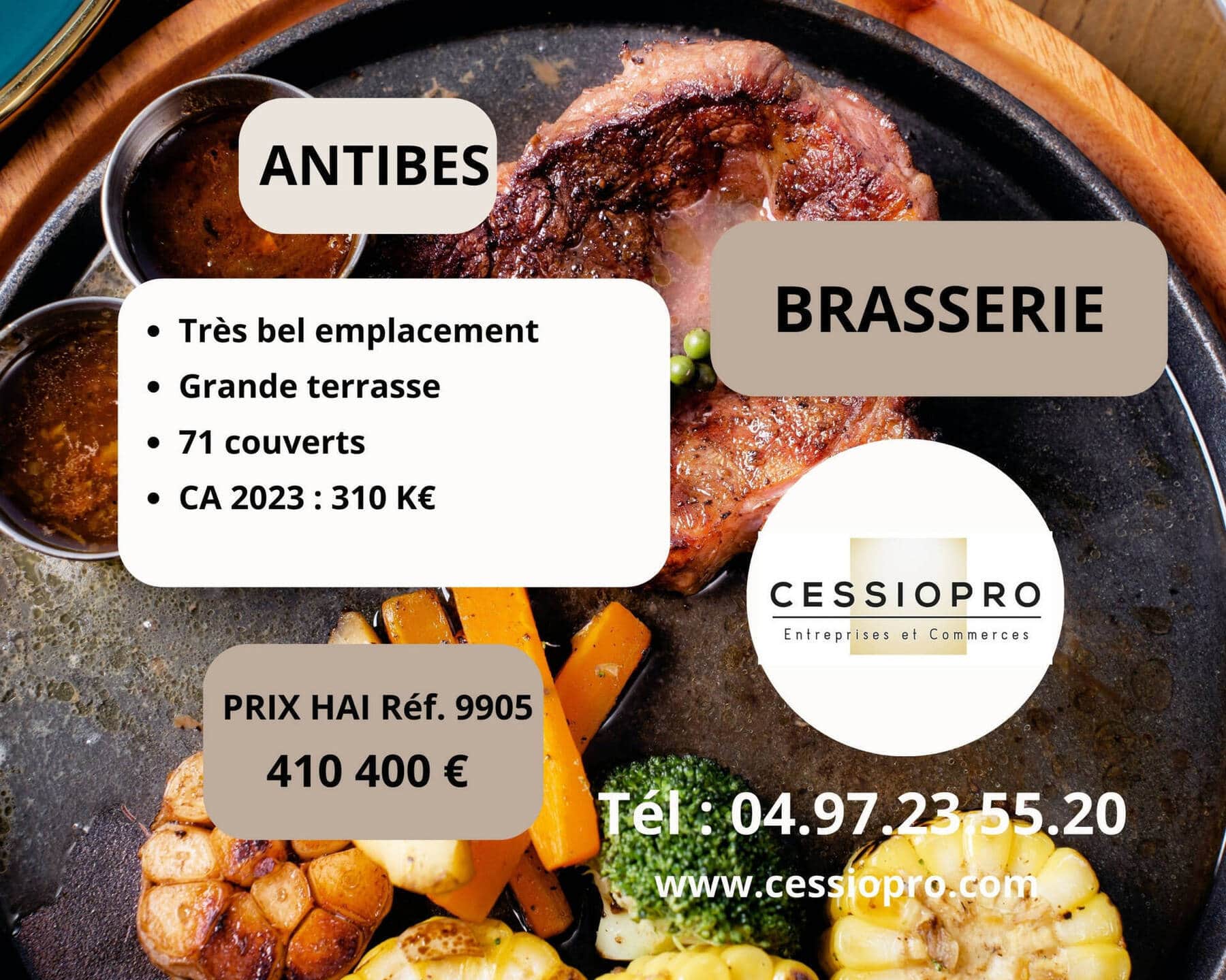 Brasserie · 106 m² · Fonds de commerce — photo 1