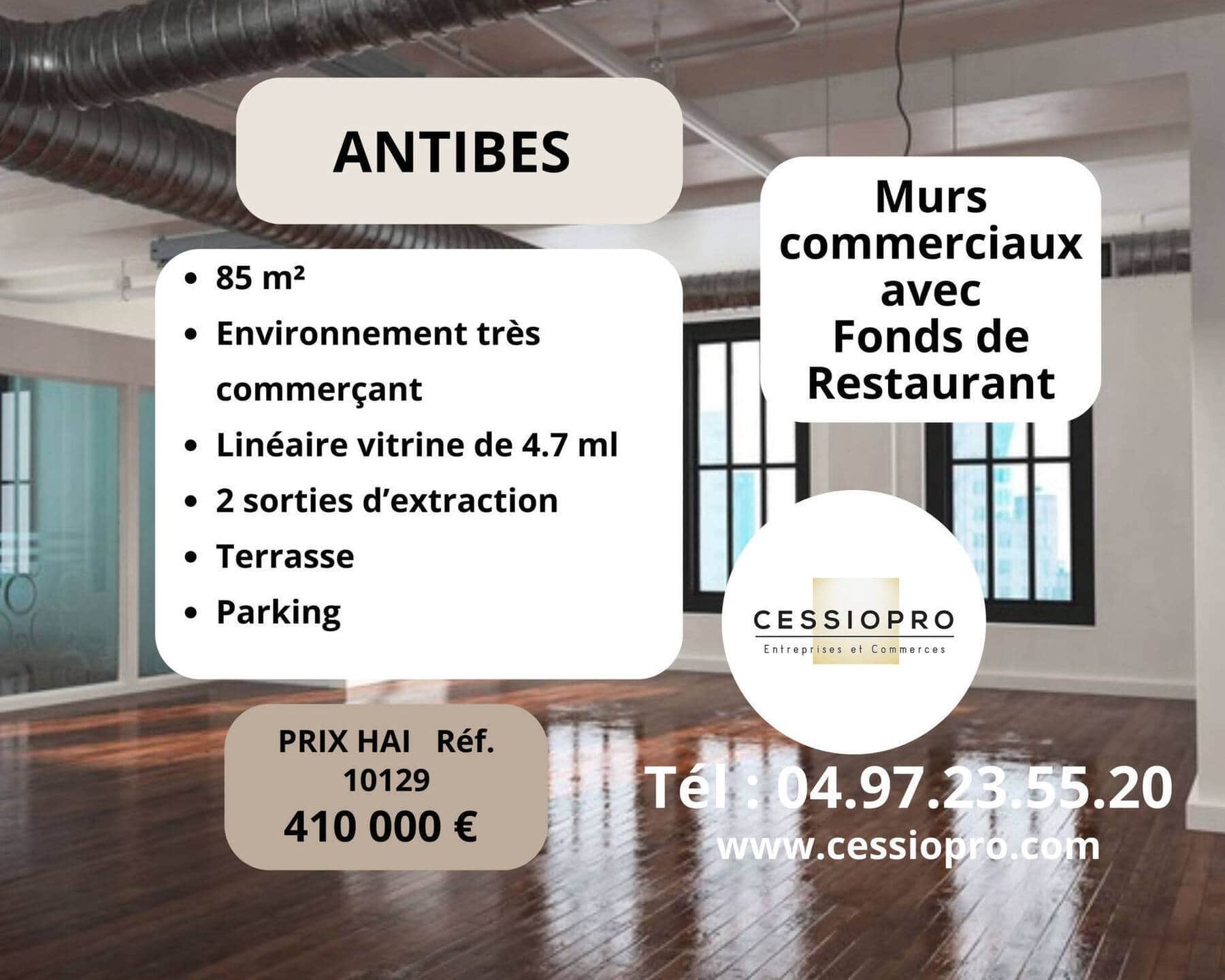 Restaurant · 106 m² · Fonds de commerce — photo 1