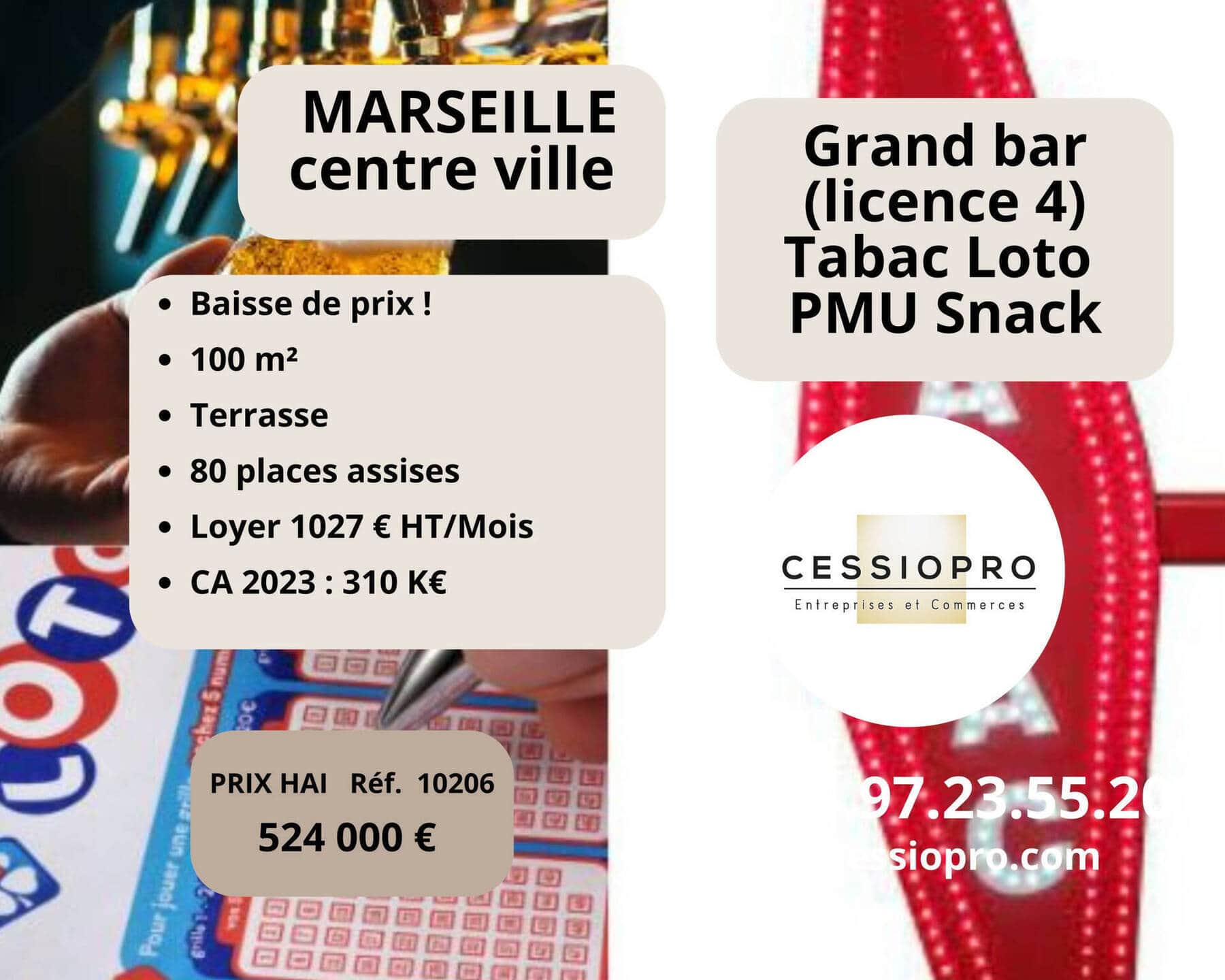 Local commercial · 97 m² · Fonds de commerce — photo 1