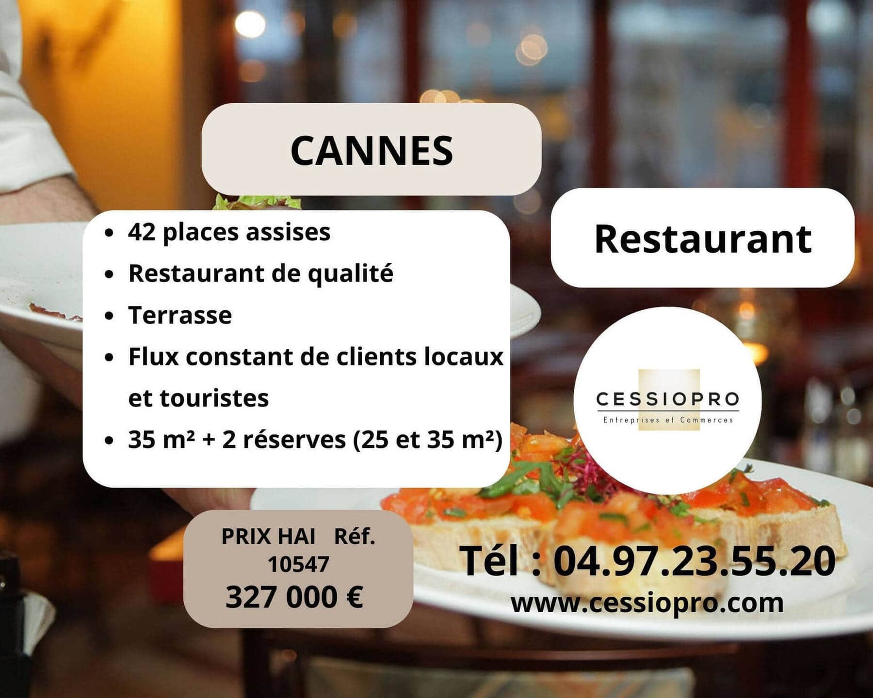 Restaurant · 250 m² · Fonds de commerce — photo 1