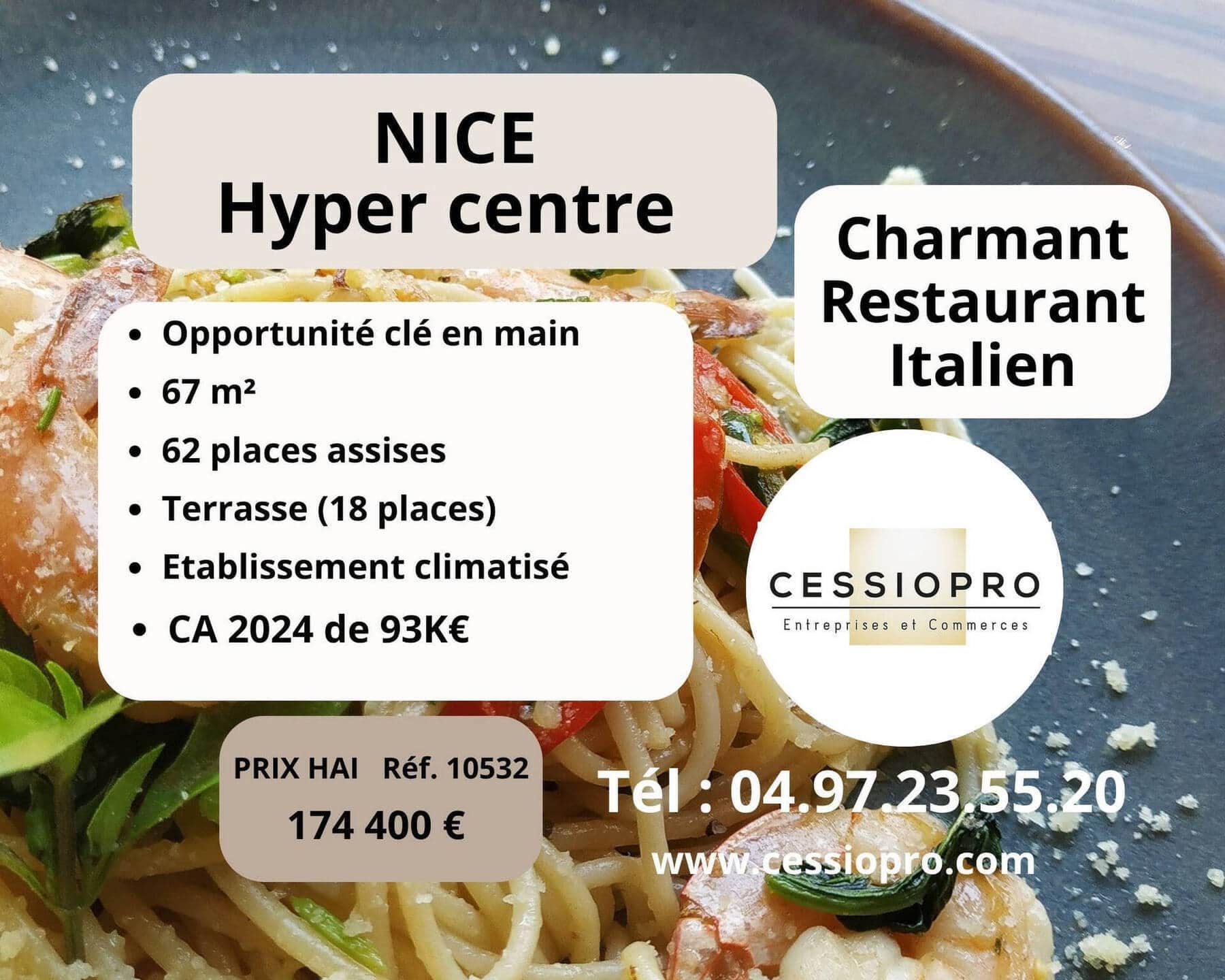 Restaurant · 88 m² · Fonds de commerce — photo 1