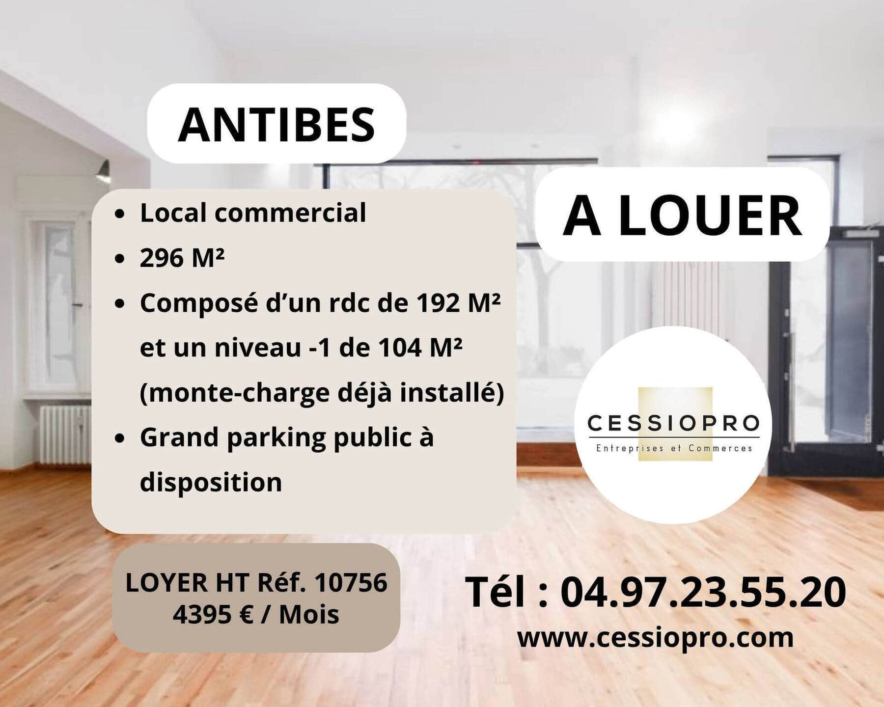 Local commercial · 296 m² · Location — photo 1