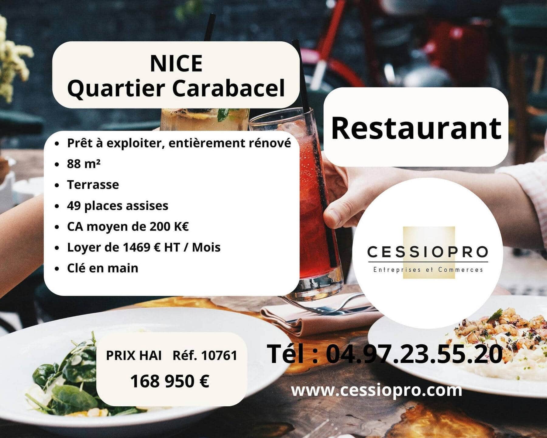 Restaurant · 88 m² · Fonds de commerce — photo 1