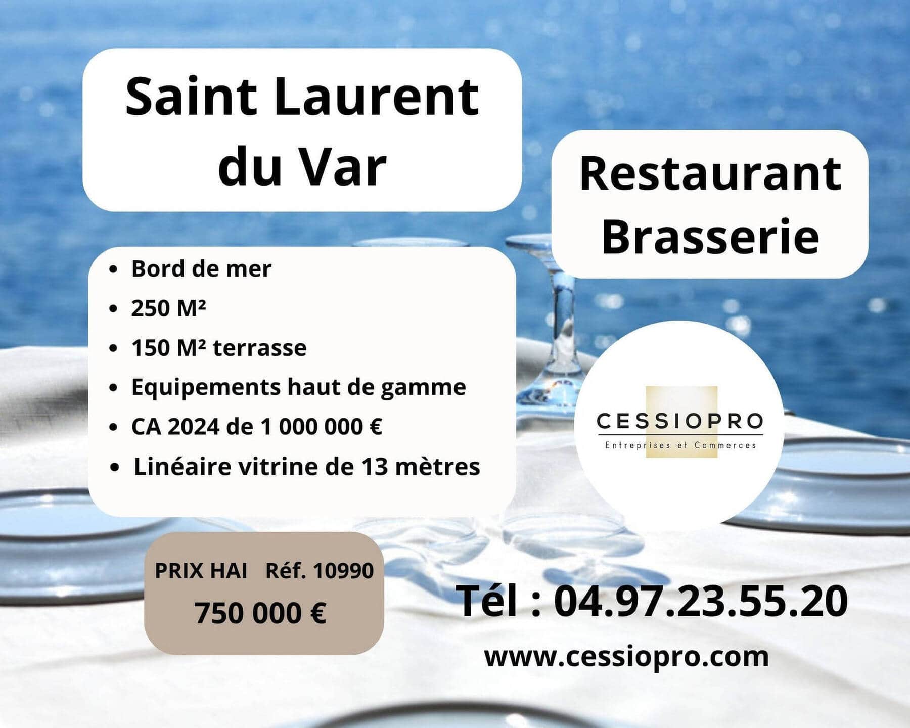 Restaurant brasserie · 232 m² · Fonds de commerce — photo 1