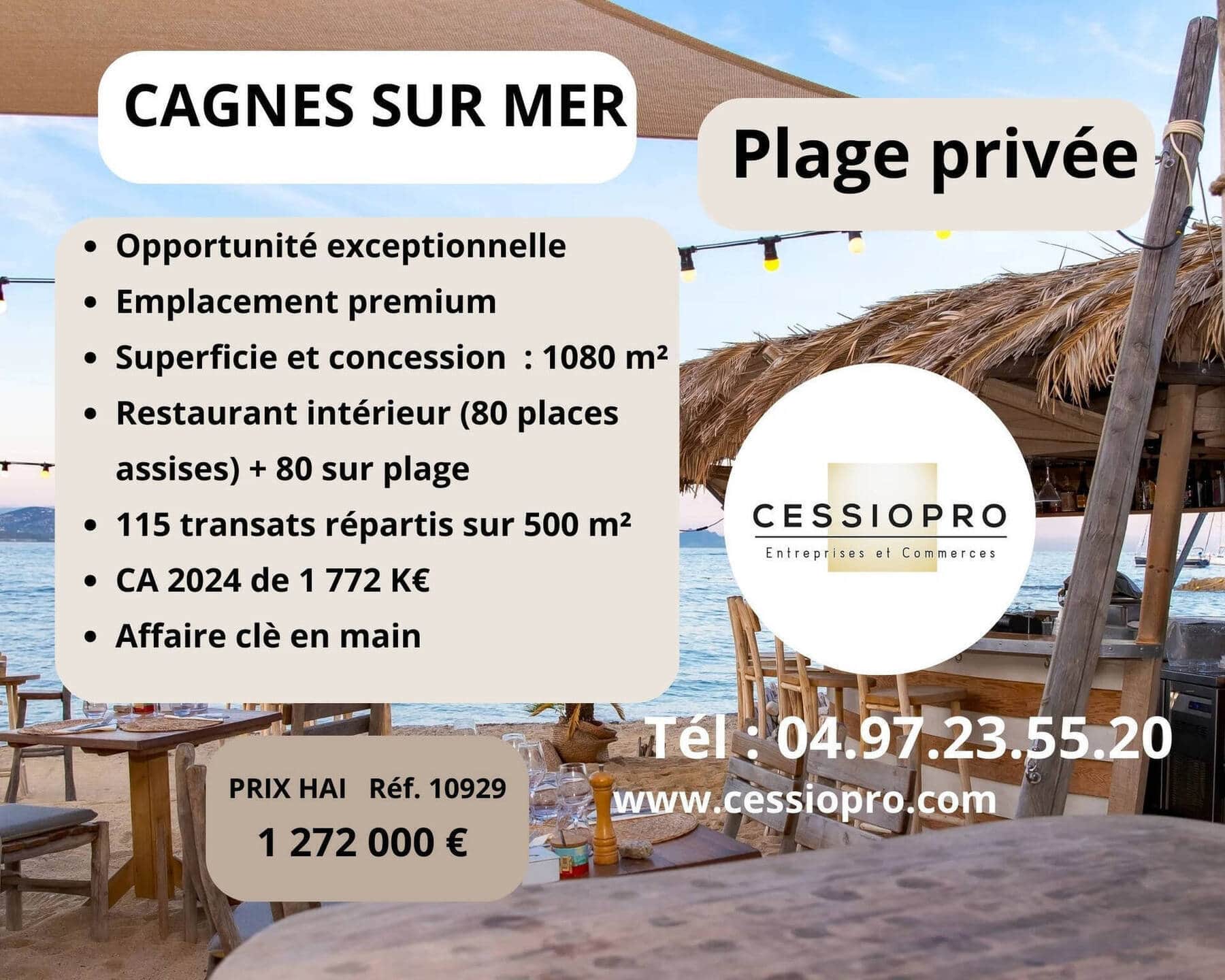 Restaurant · 201 m² · Fonds de commerce — photo 1