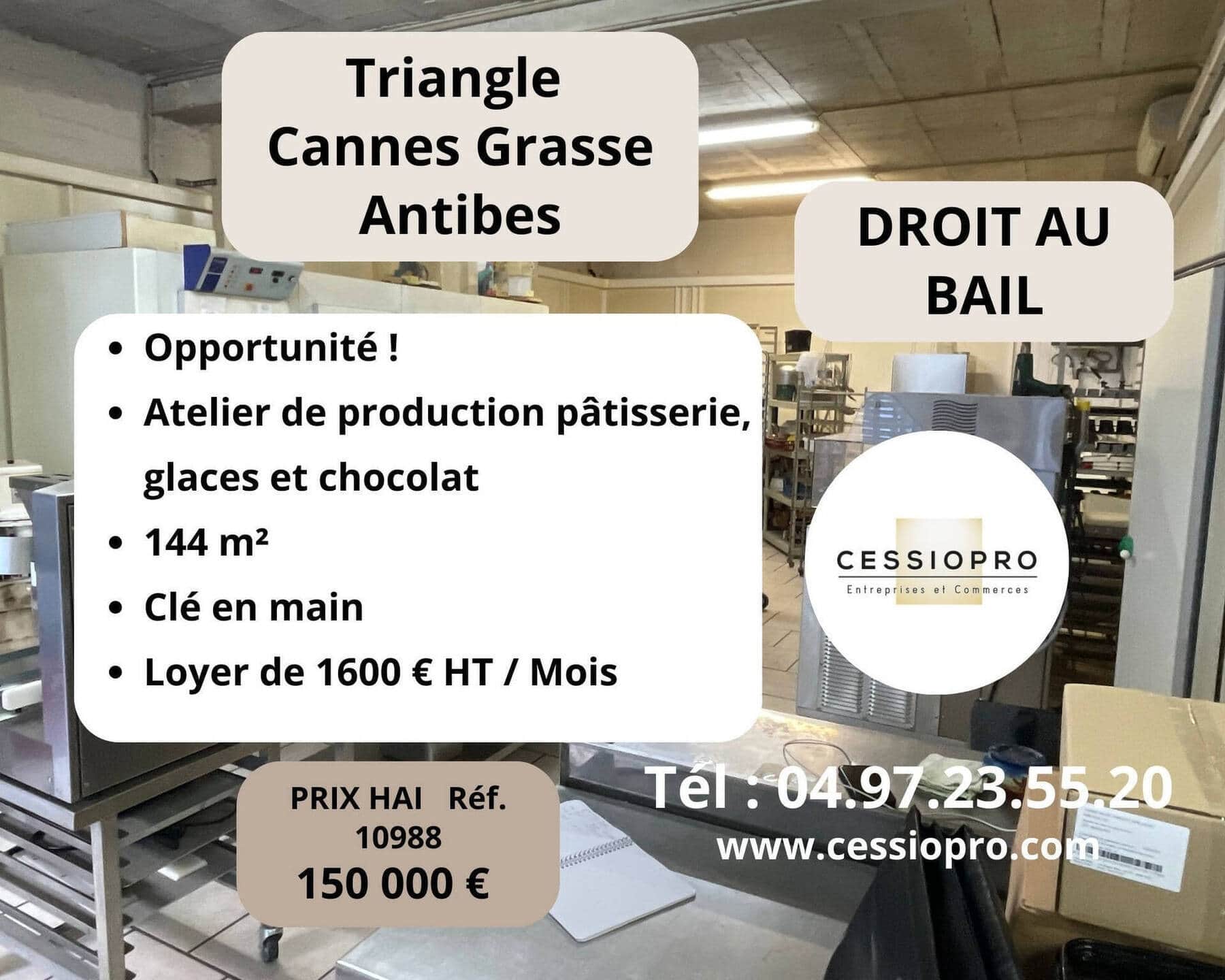 Cession de droit au bail · 110 m² · Cession de bail — photo 1