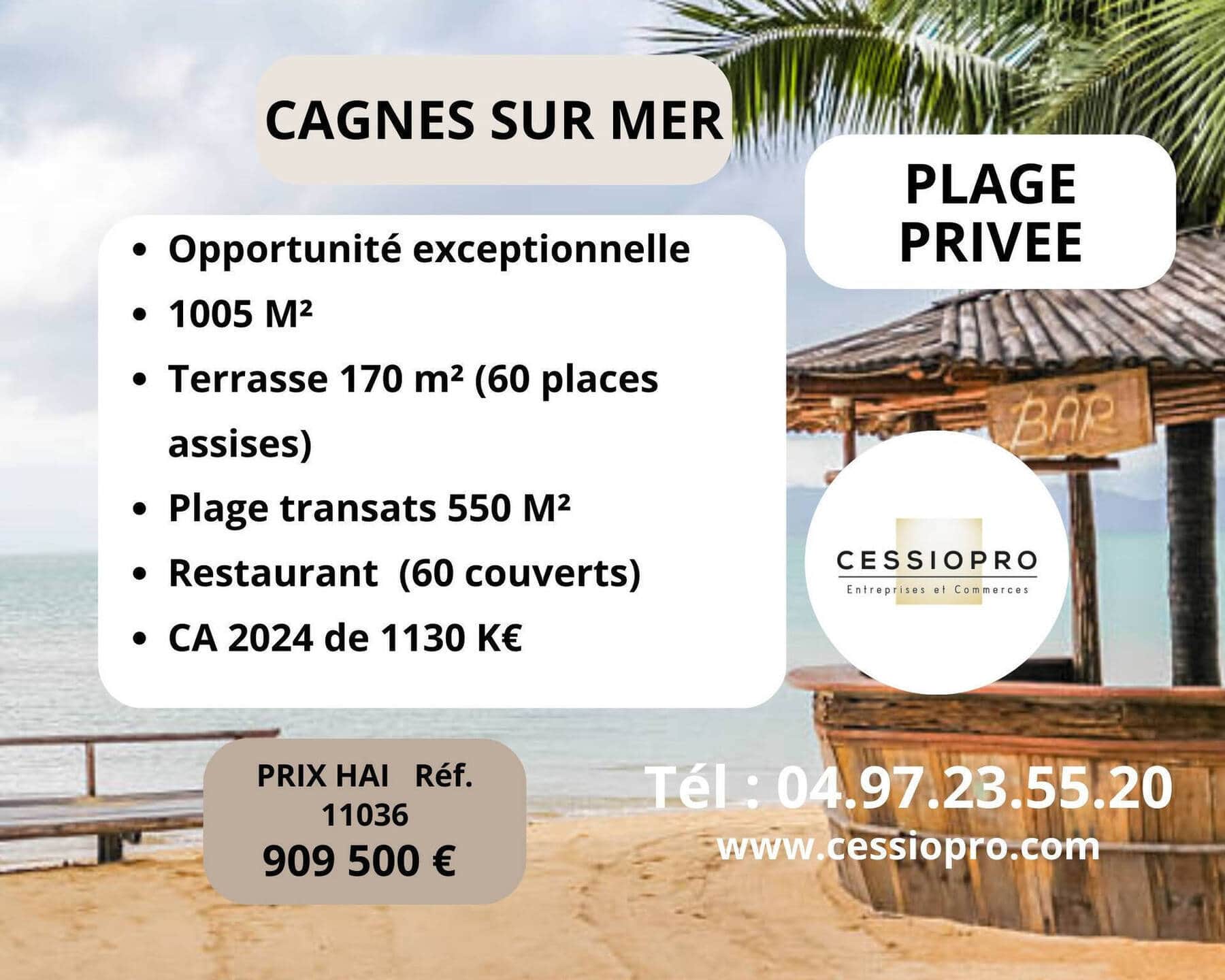 Restaurant · 380 m² · Fonds de commerce — photo 1