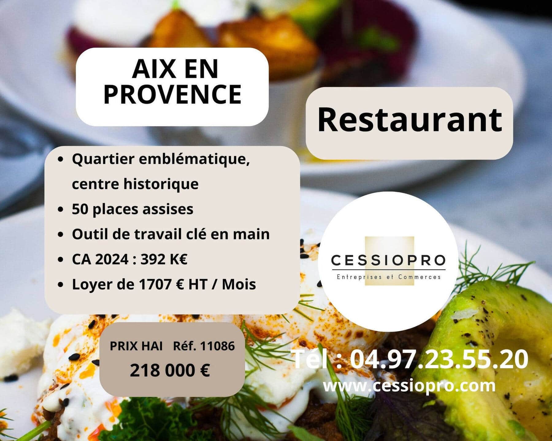 Restaurant · 150 m² · Fonds de commerce — photo 1