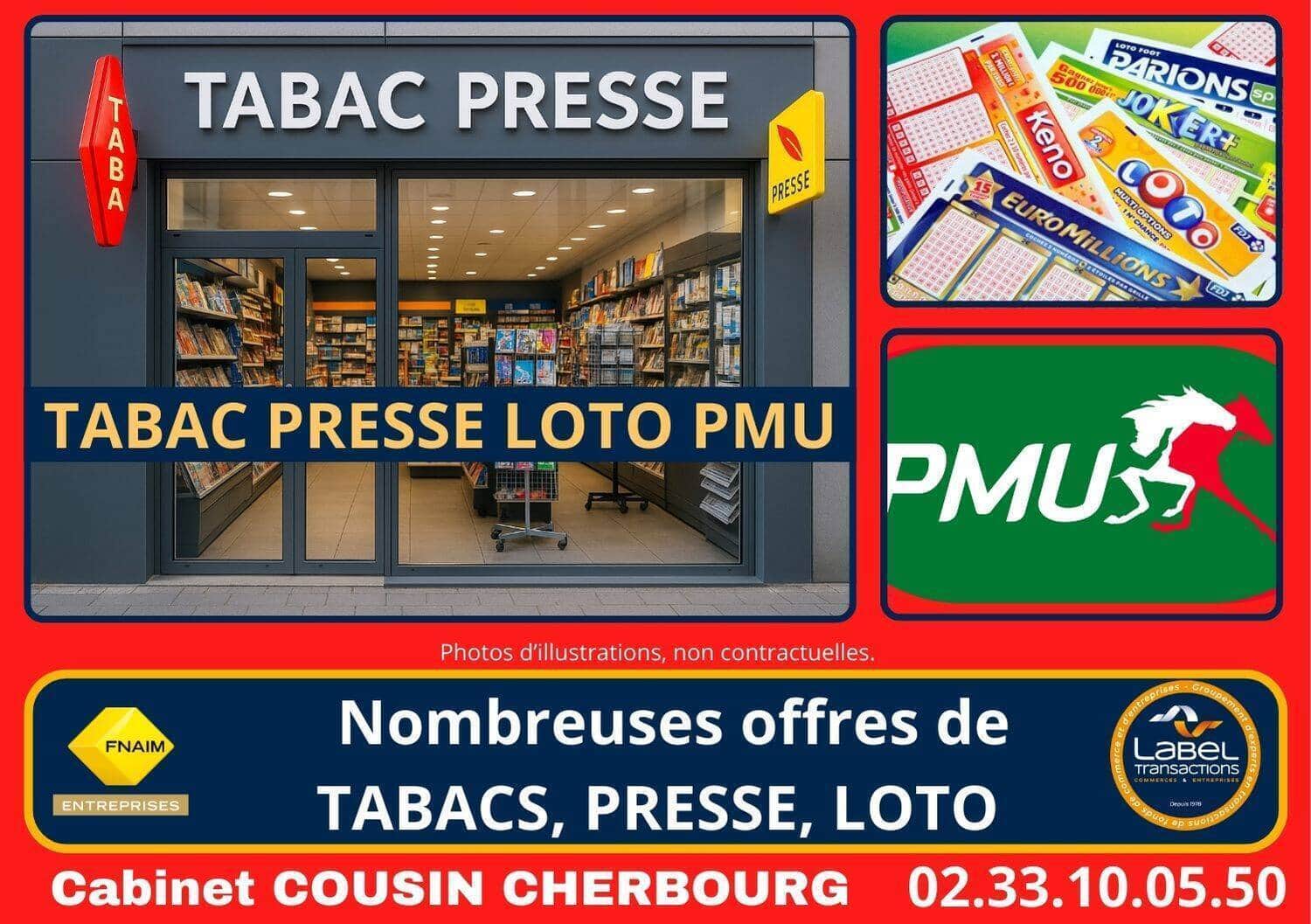 Bar brasserie tabac · 850 m² · Fonds de commerce — photo 1