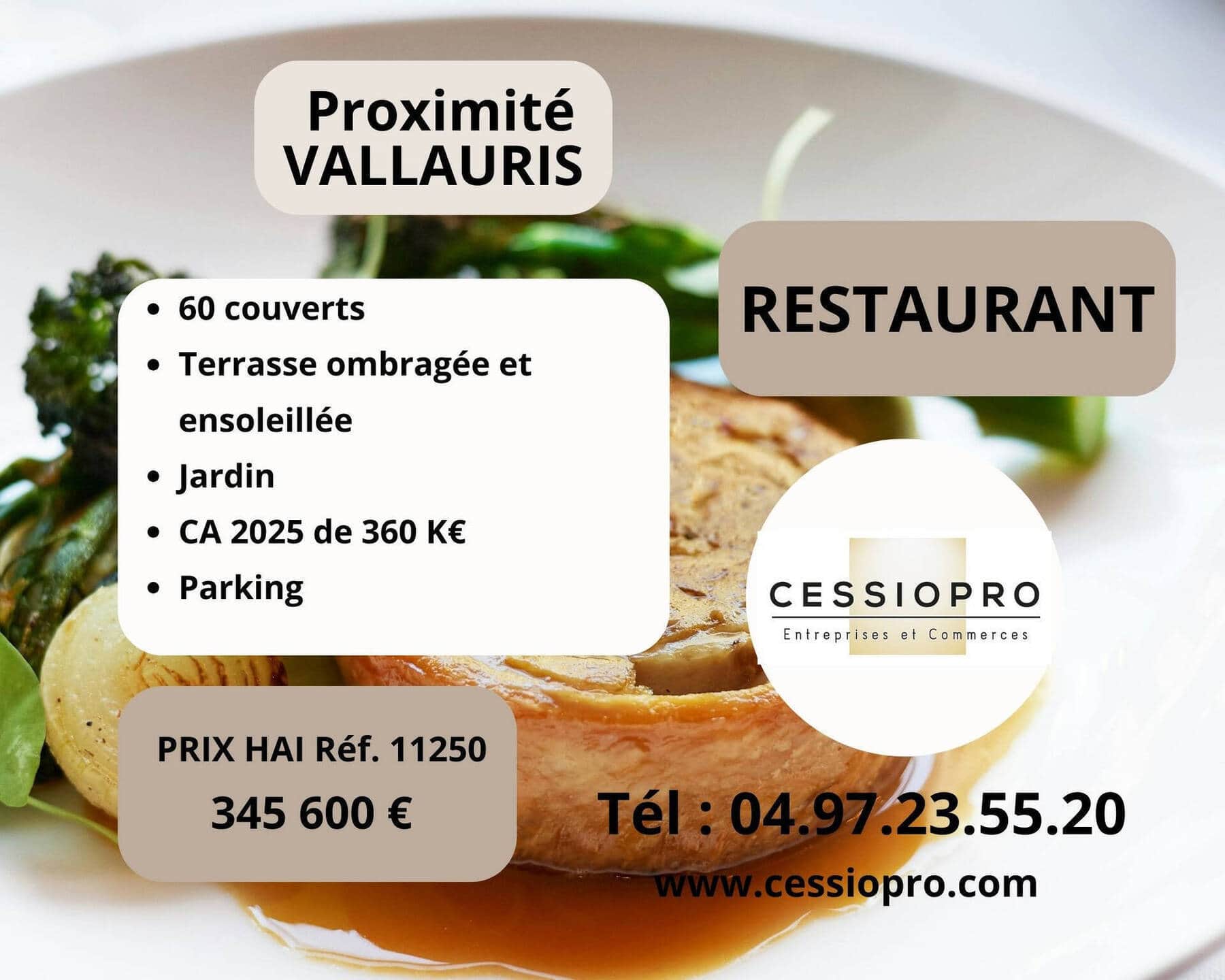 Restaurant · 435 m² · Fonds de commerce — photo 1