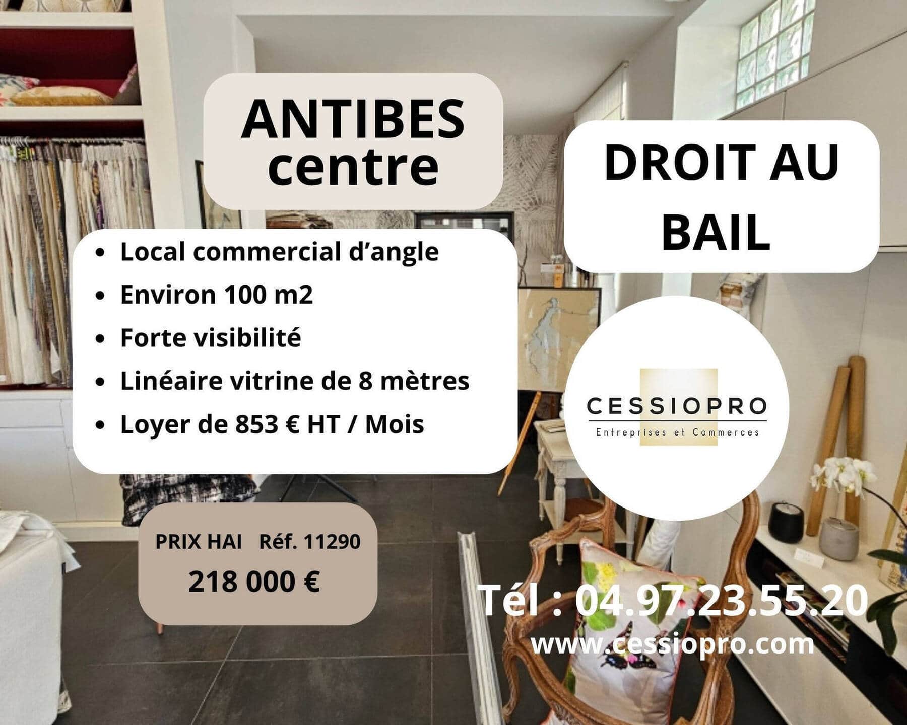 Cession de droit au bail · 40 m² · Cession de bail — photo 1