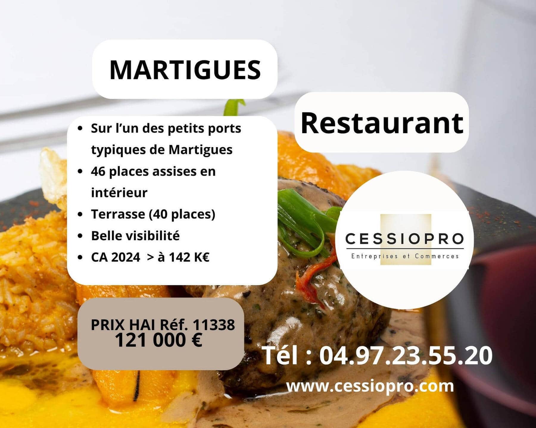 Restaurant · 160 m² · Fonds de commerce — photo 1