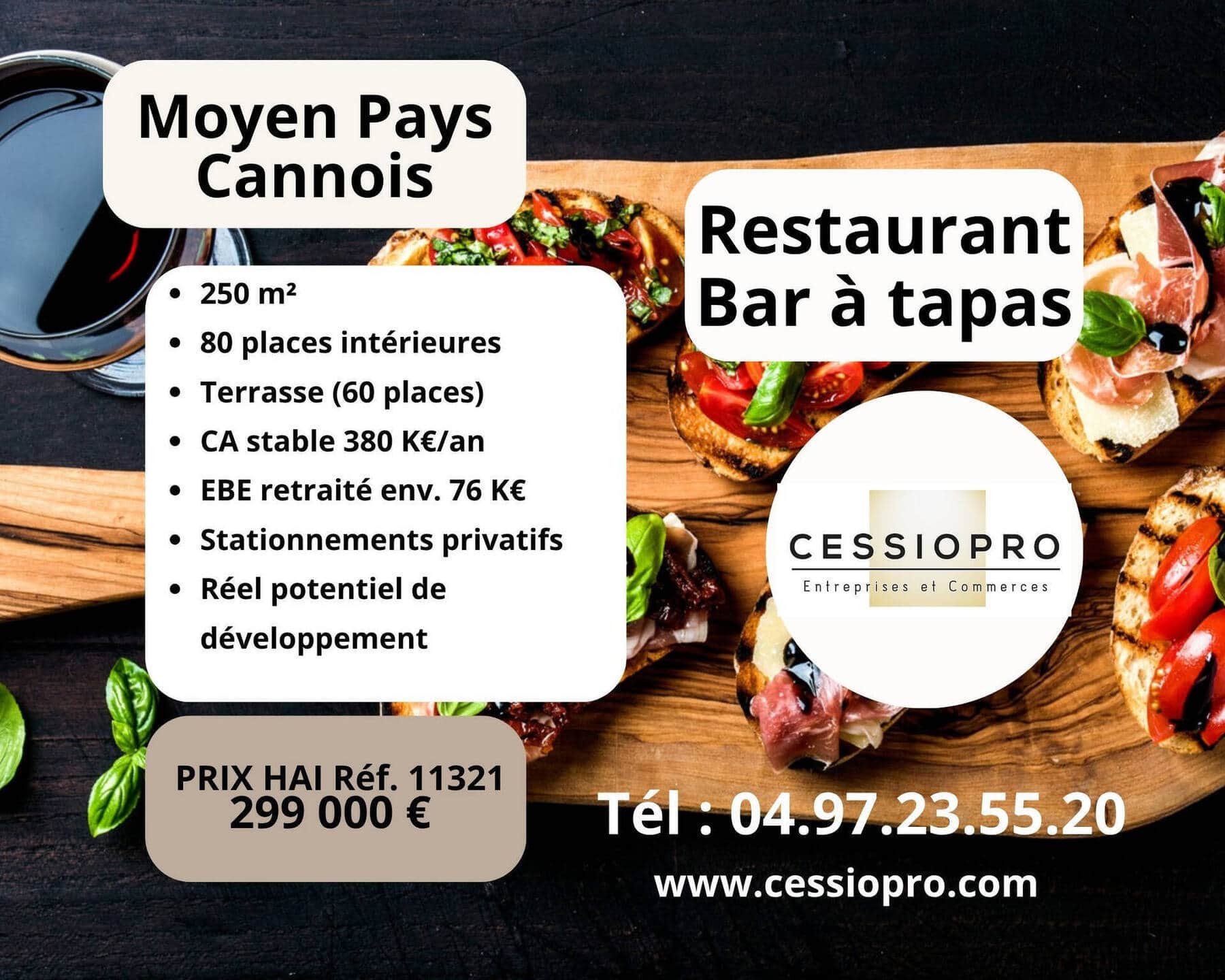 Restaurant bar · 143 m² · Fonds de commerce — photo 1