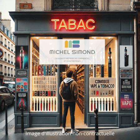 Tabac presse loto cigarettes electroniques vapotage · Fonds de commerce — photo 1