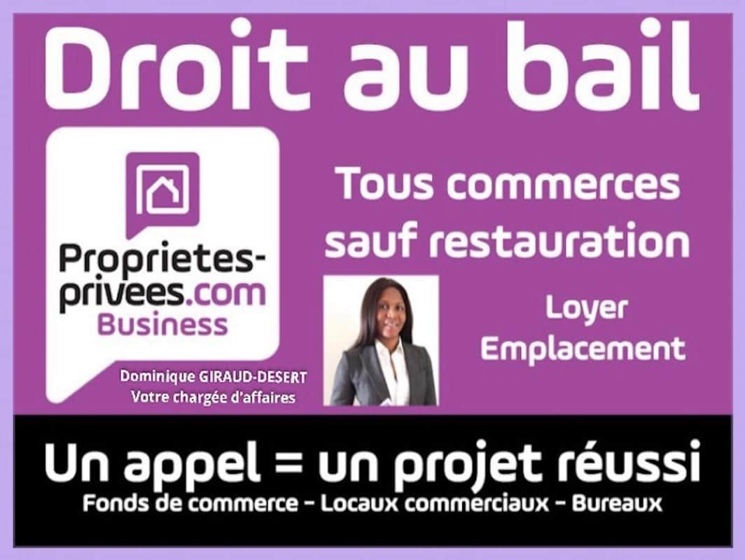 Local commercial · 60 m² · Cession de bail — photo 1
