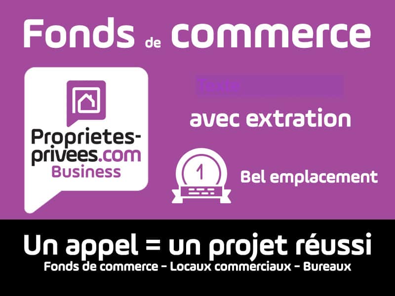 Local commercial · 70 m² · Fonds de commerce — photo 1