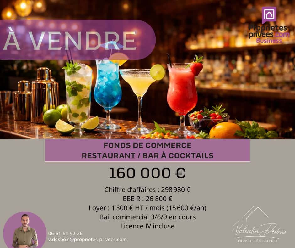 Local commercial · 100 m² · Fonds de commerce — photo 1