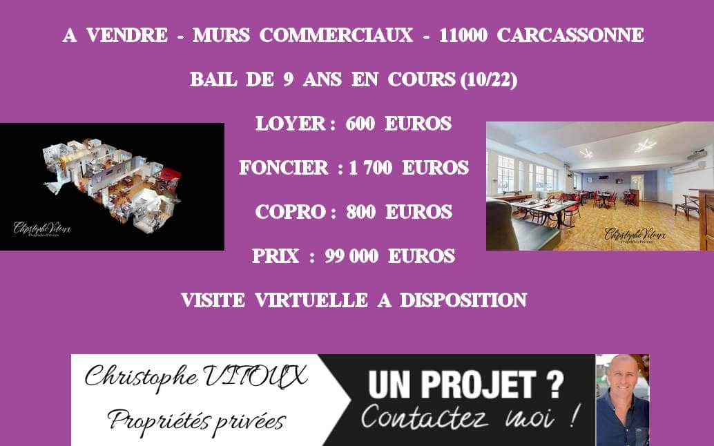 Local commercial · 90 m² · Fonds de commerce — photo 1