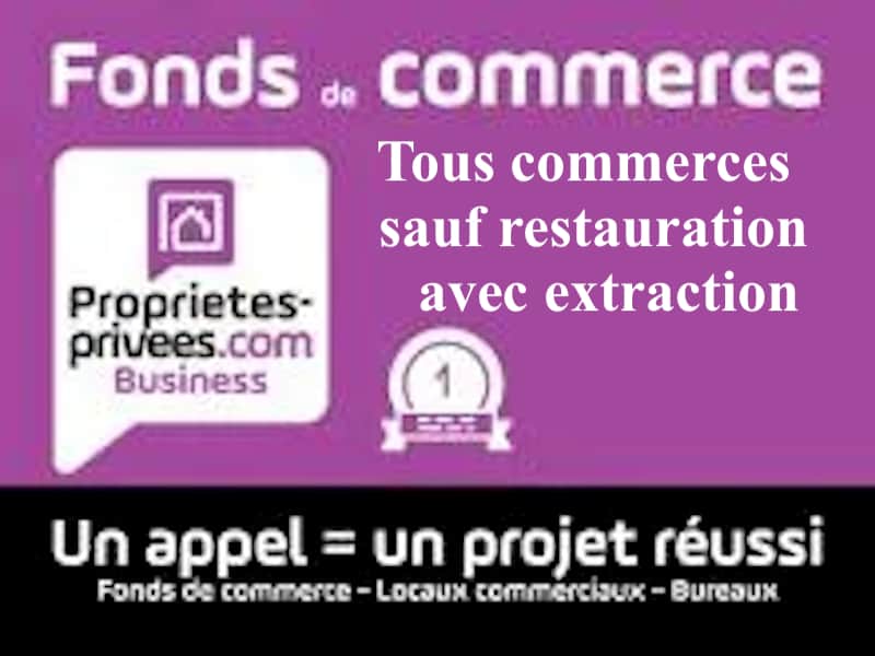 Local commercial · 65 m² · Fonds de commerce — photo 1