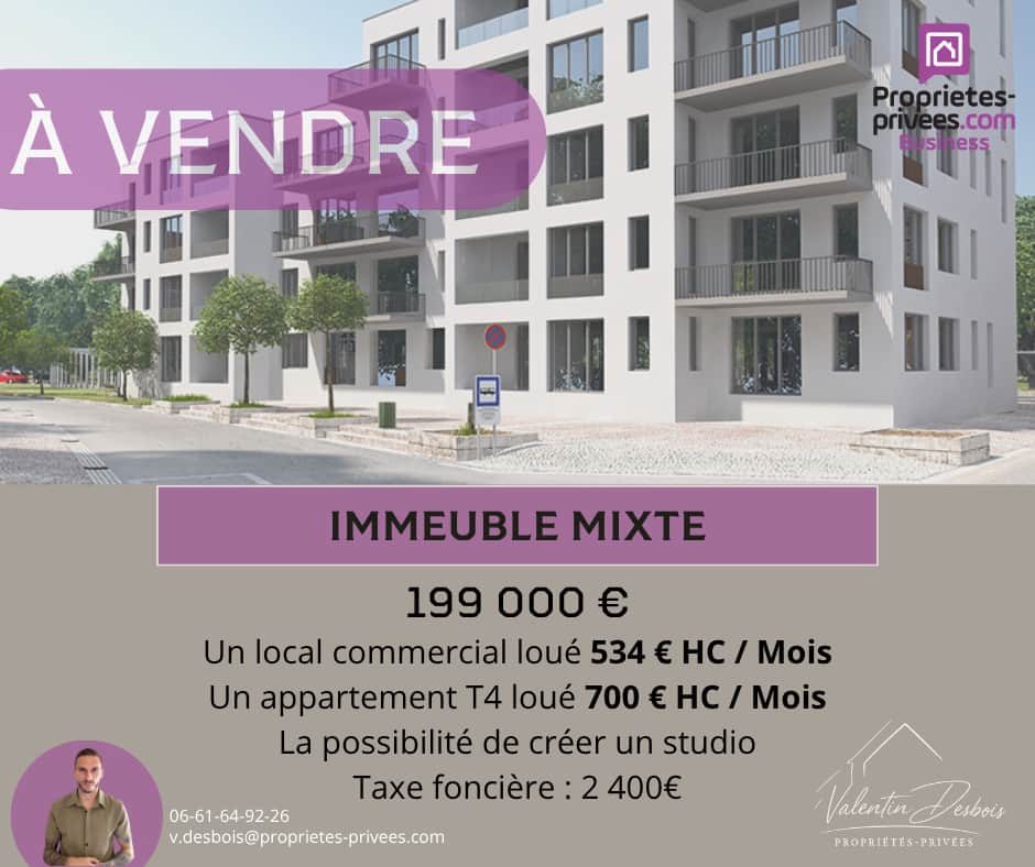 Local commercial · 167 m² · Achat des murs — photo 1