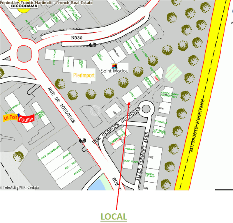 Local commercial · 1030 m² · Location — photo 1