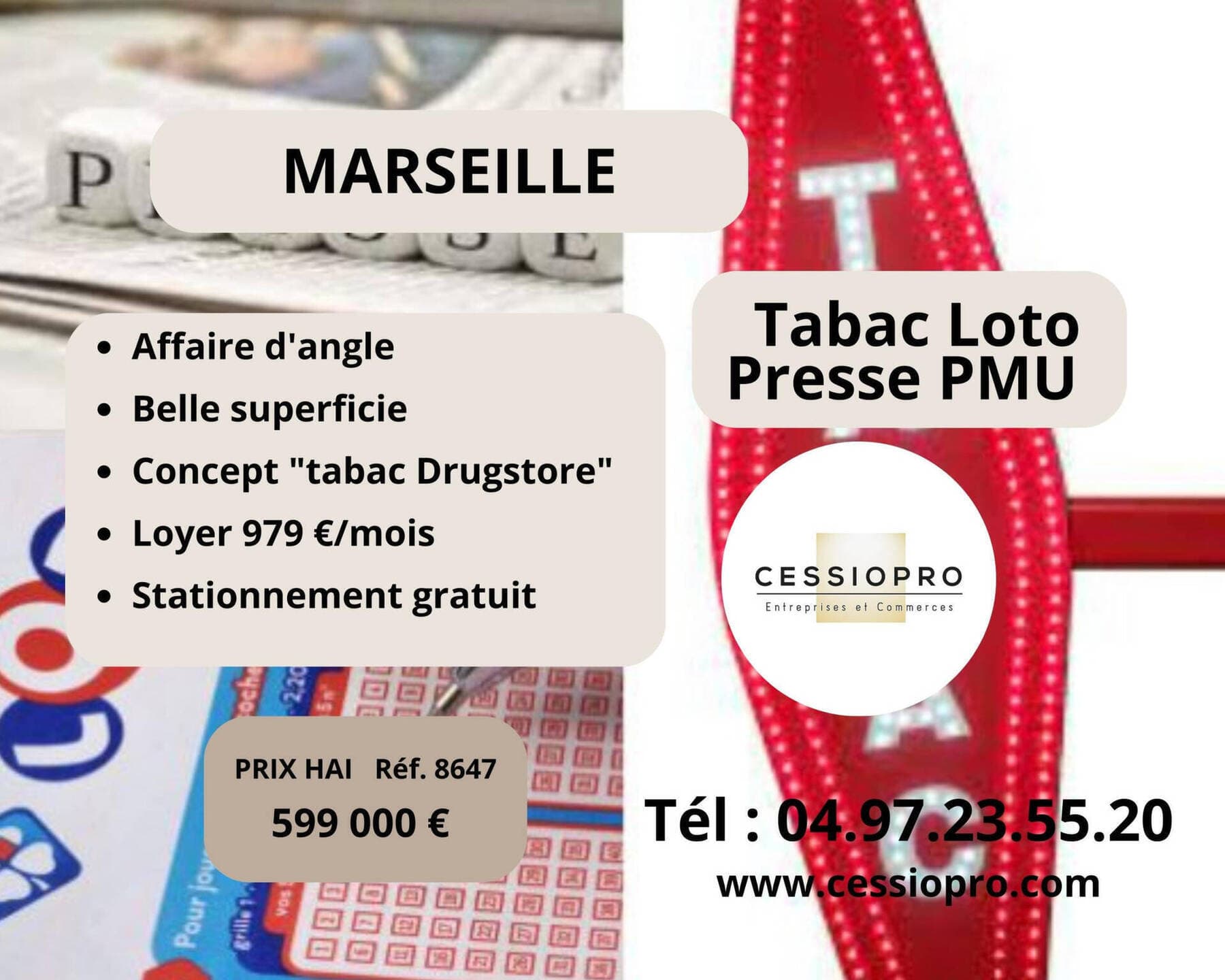 tabac - loto Marseille 15e  Arrondissement 13015 — photo 1