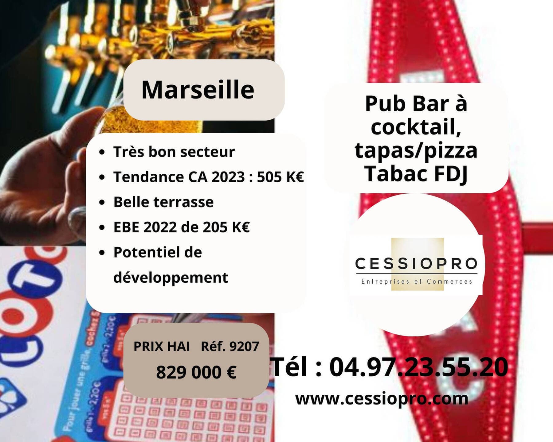 bar - tabac - loto Marseille 12e  Arrondissement 13012 — photo 1