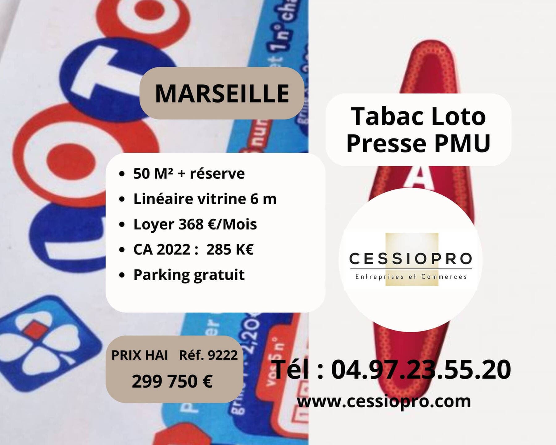 tabac - loto - presse - pmu Marseille 15e  Arrondissement 13015 — photo 1