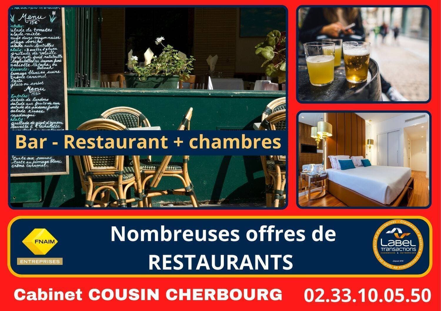 hôtel - hôtel restaurant Beaumont-Hague 50440 — photo 1