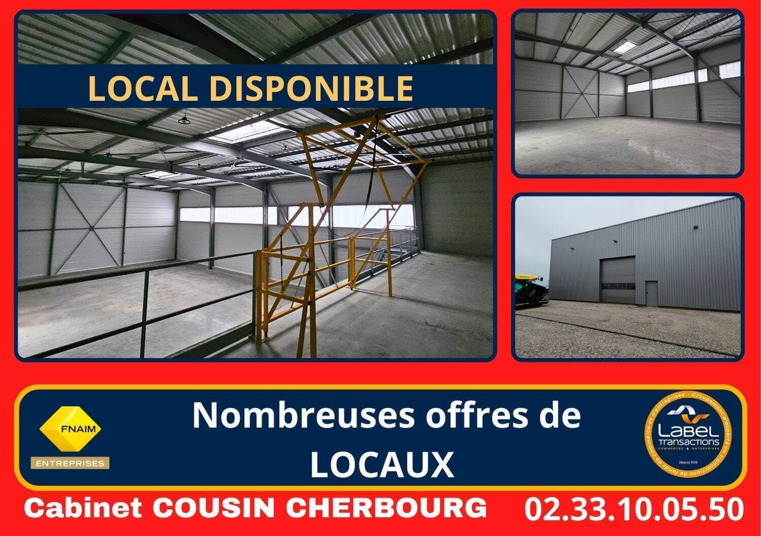 locaux d'activités - entrepôts Valognes 50700 — photo 1