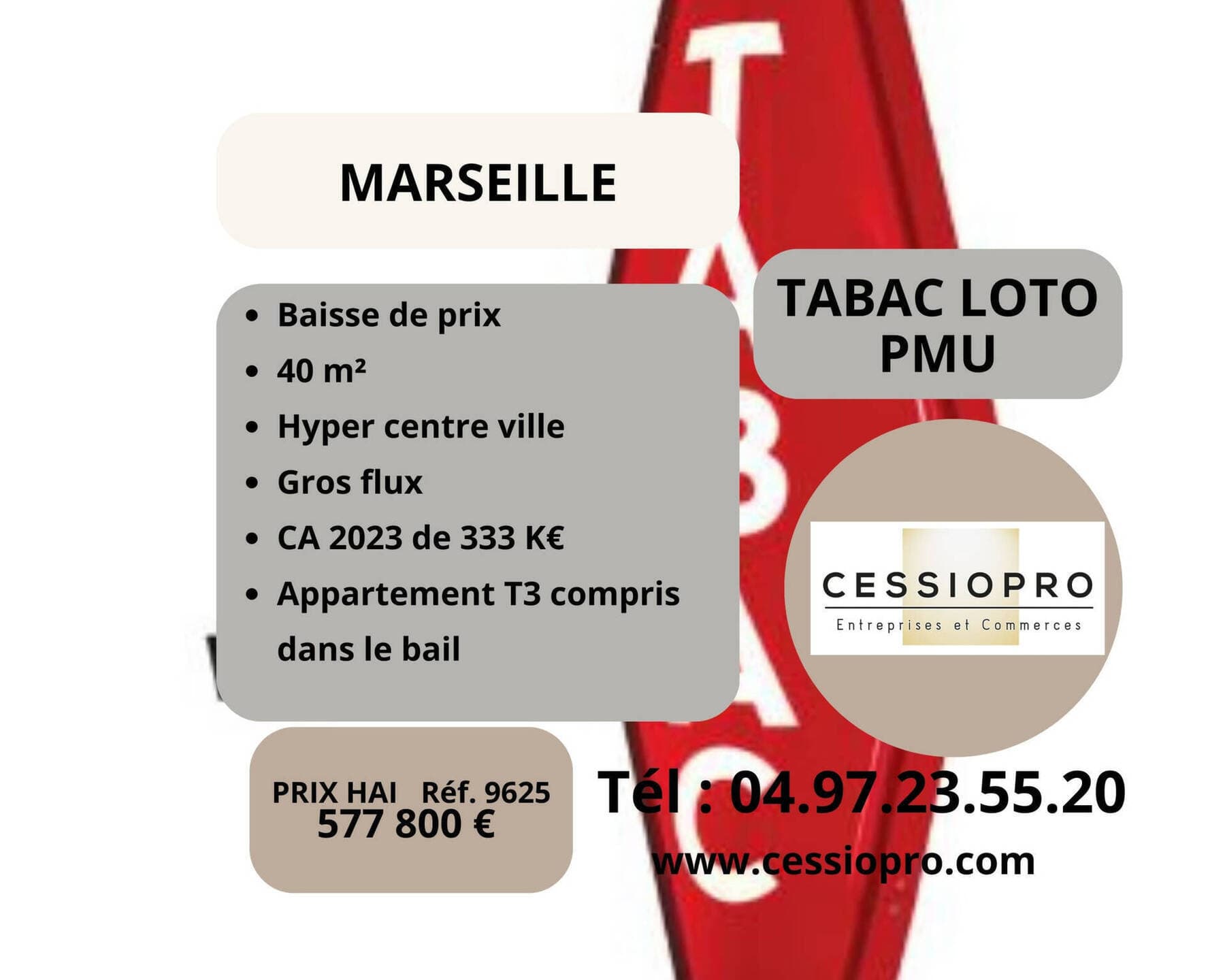 tabac - loto - pmu Marseille 1er Arrondissement 13001 — photo 1
