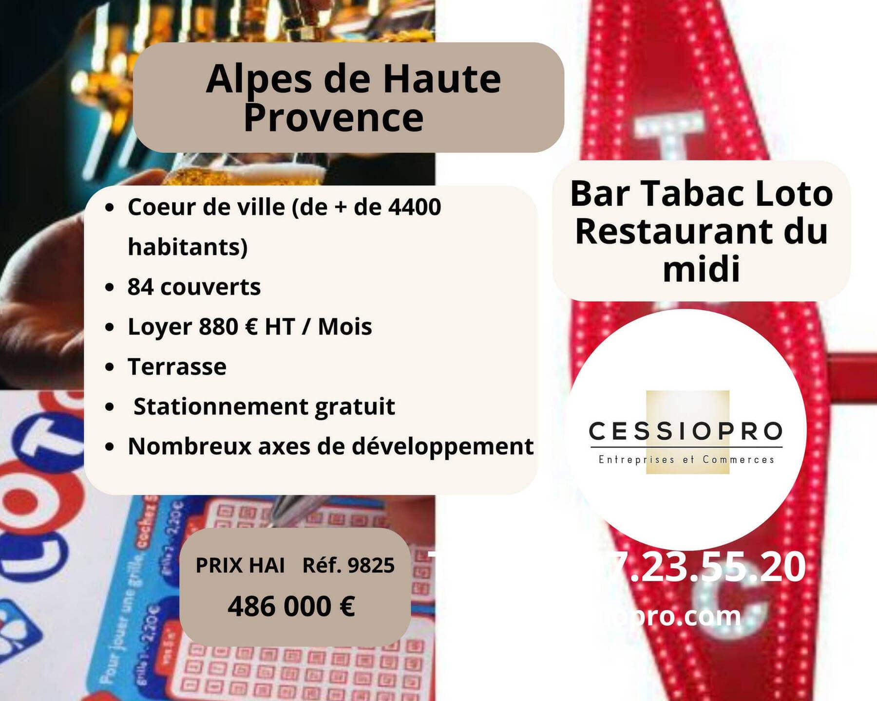 tabac - bar - loto - restaurant Sisteron 04200 — photo 1