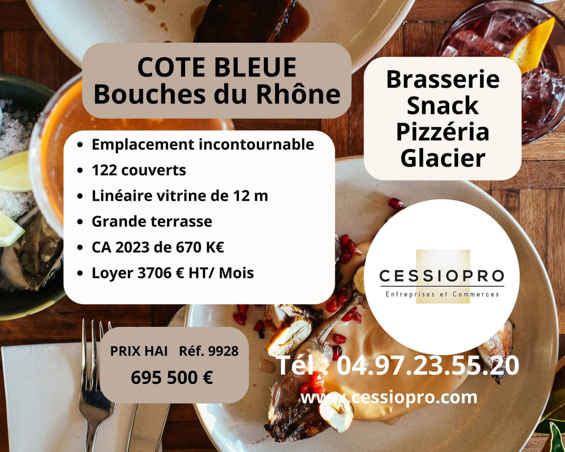 brasserie - pizzeria - restauration rapide - glacier Carry-le-Rouet 13620 — photo 1