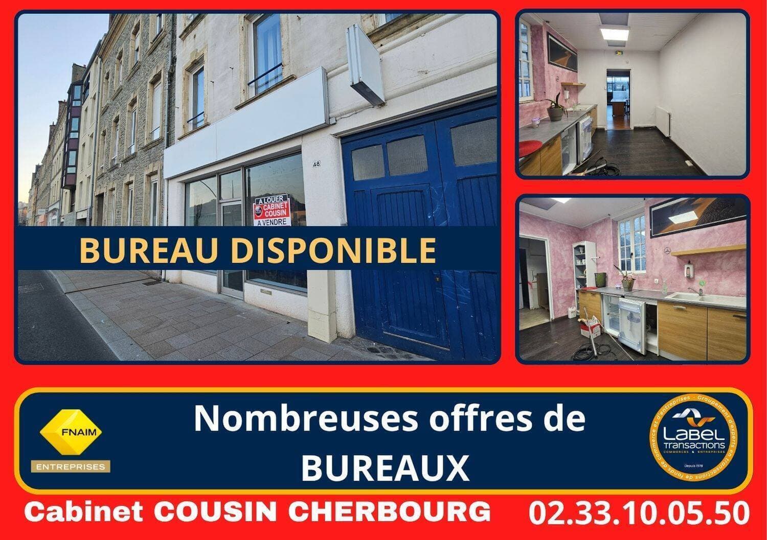 bureaux Cherbourg 50100 — photo 1