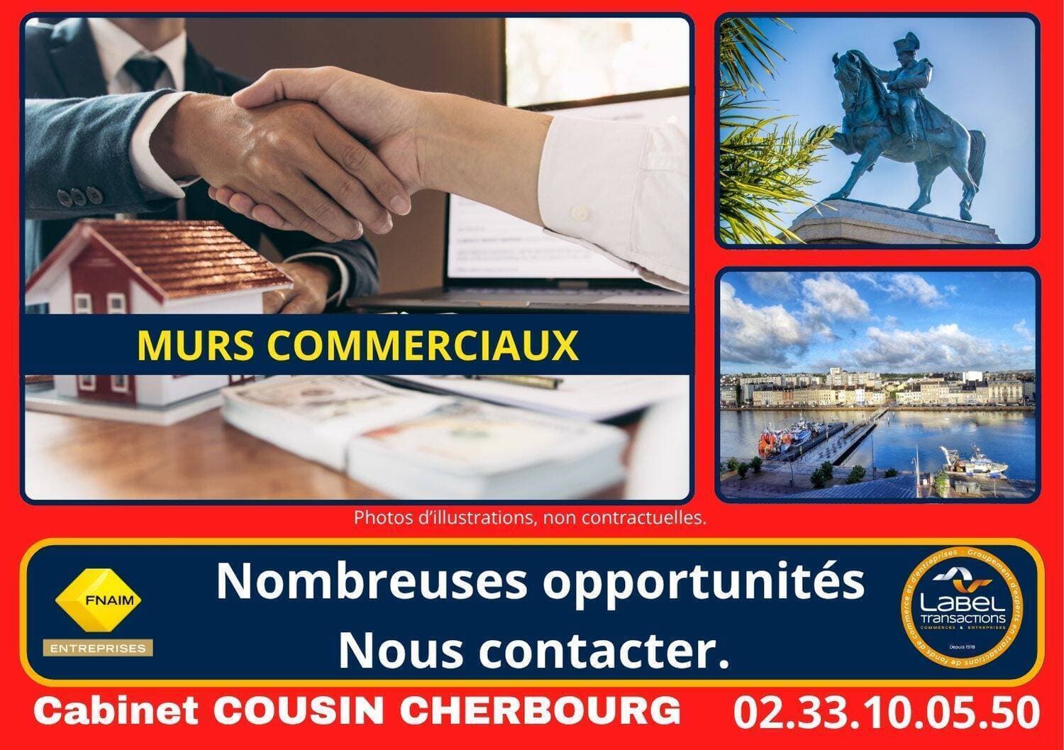 locaux commerciaux - boutique Cherbourg-en-Cotentin 50100 — photo 1