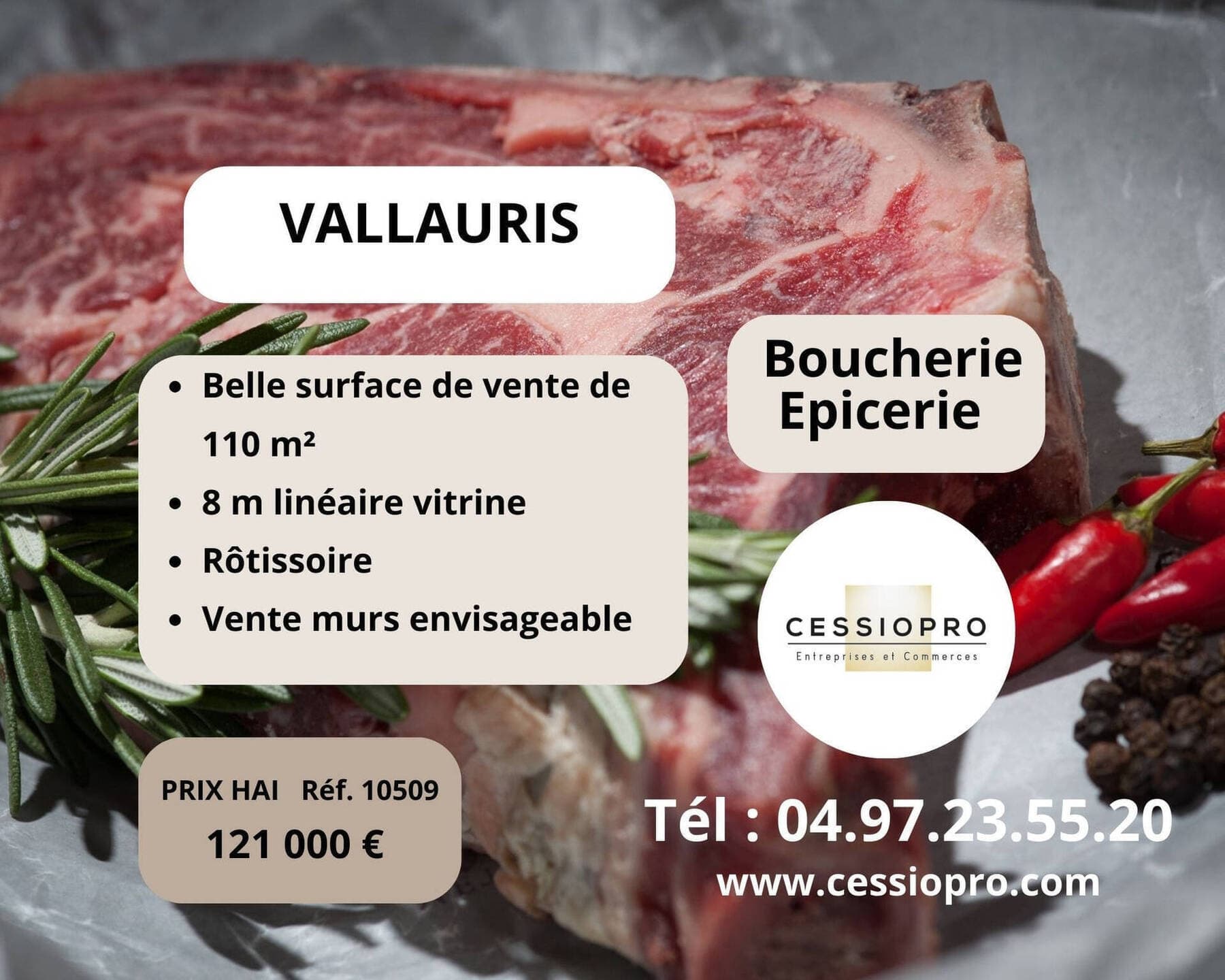 boucherie - magasin d'alimentation Vallauris 06220 — photo 1