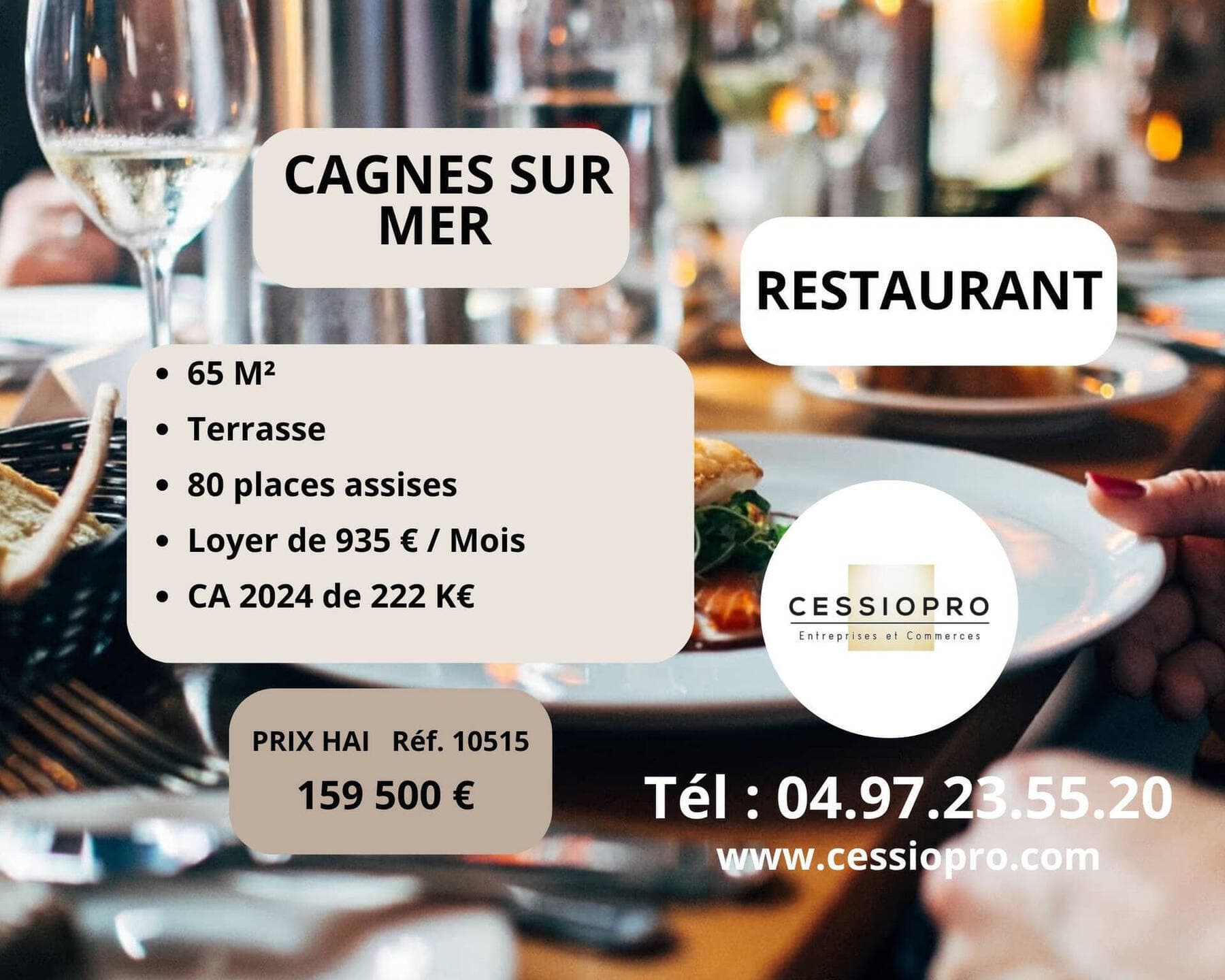 restaurant Cagnes-sur-Mer 06800 — photo 1