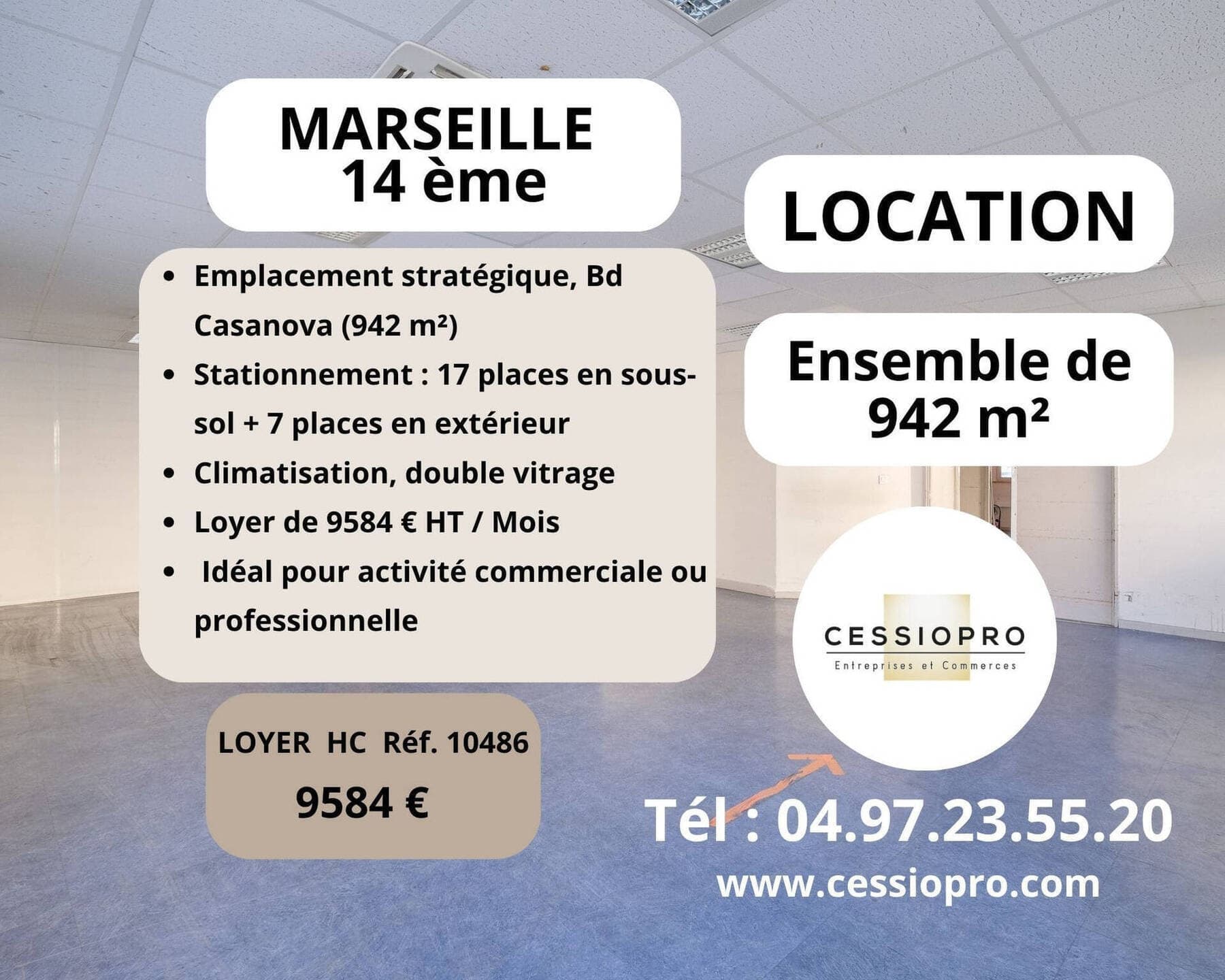 local professionnel Marseille 14e  Arrondissement 13014 — photo 1