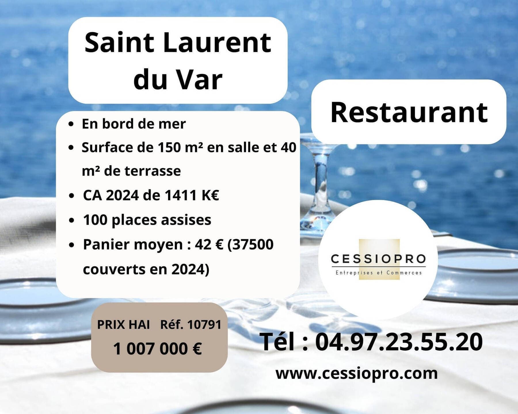 restaurant Saint-Laurent-du-Var 06700 — photo 1