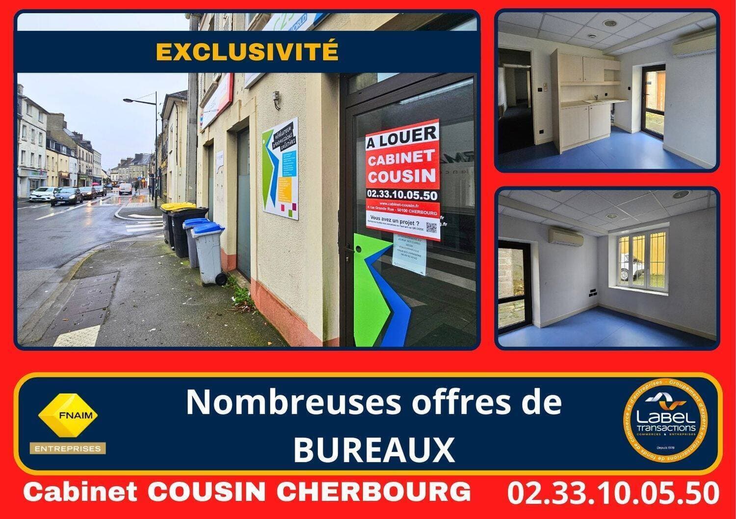 bureaux Équeurdreville-Hainneville 50120 — photo 1