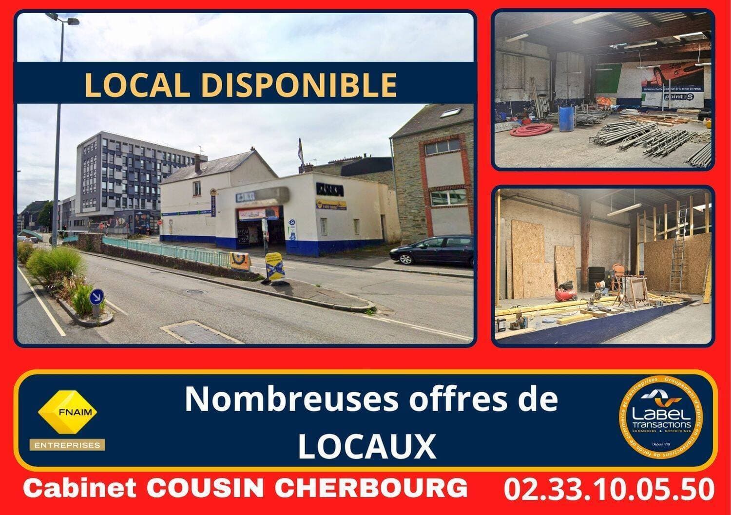 locaux d'activités - entrepôts Cherbourg-en-Cotentin 50100 — photo 1