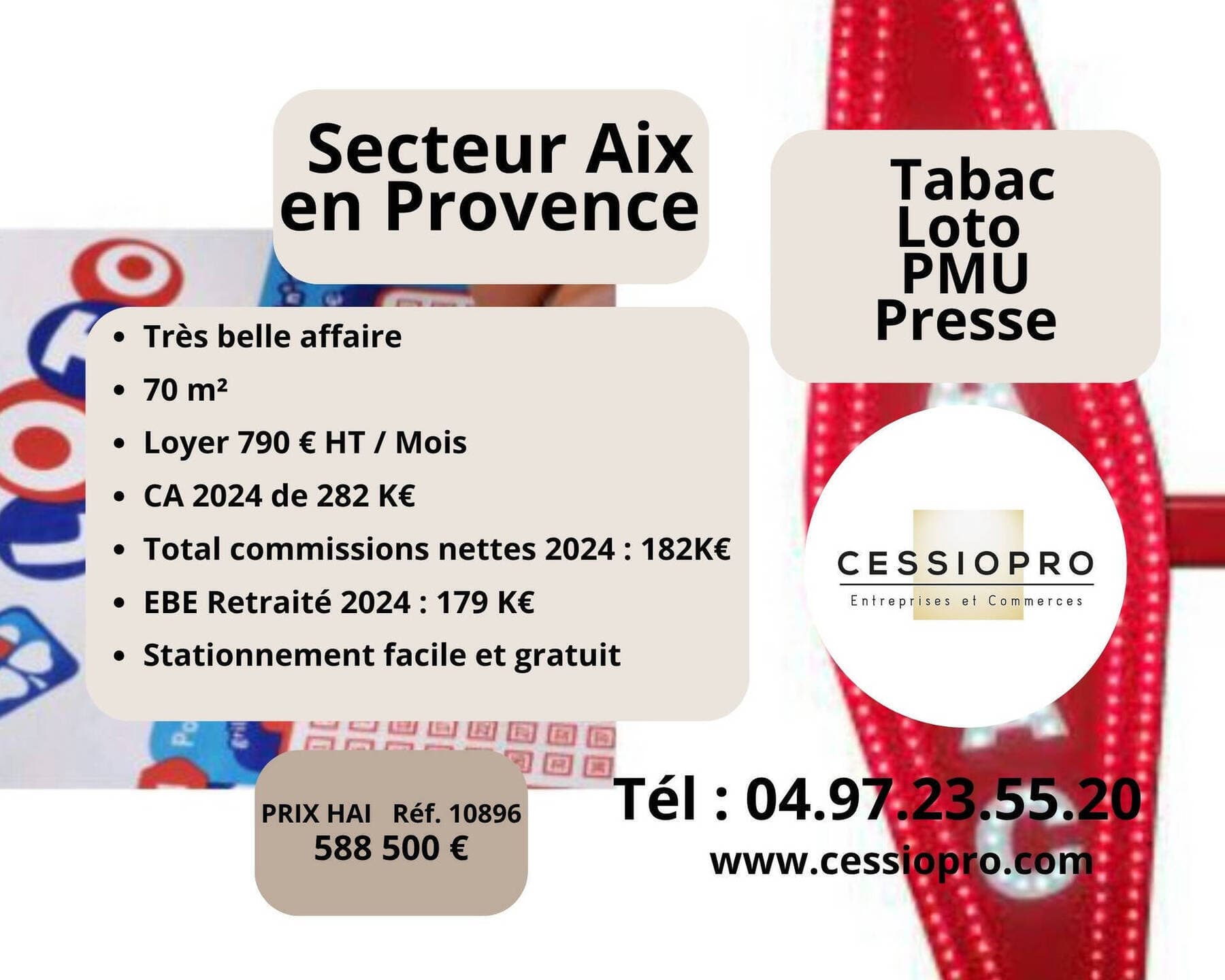 tabac - loto - presse - pmu Aix-en-Provence 13090 — photo 1