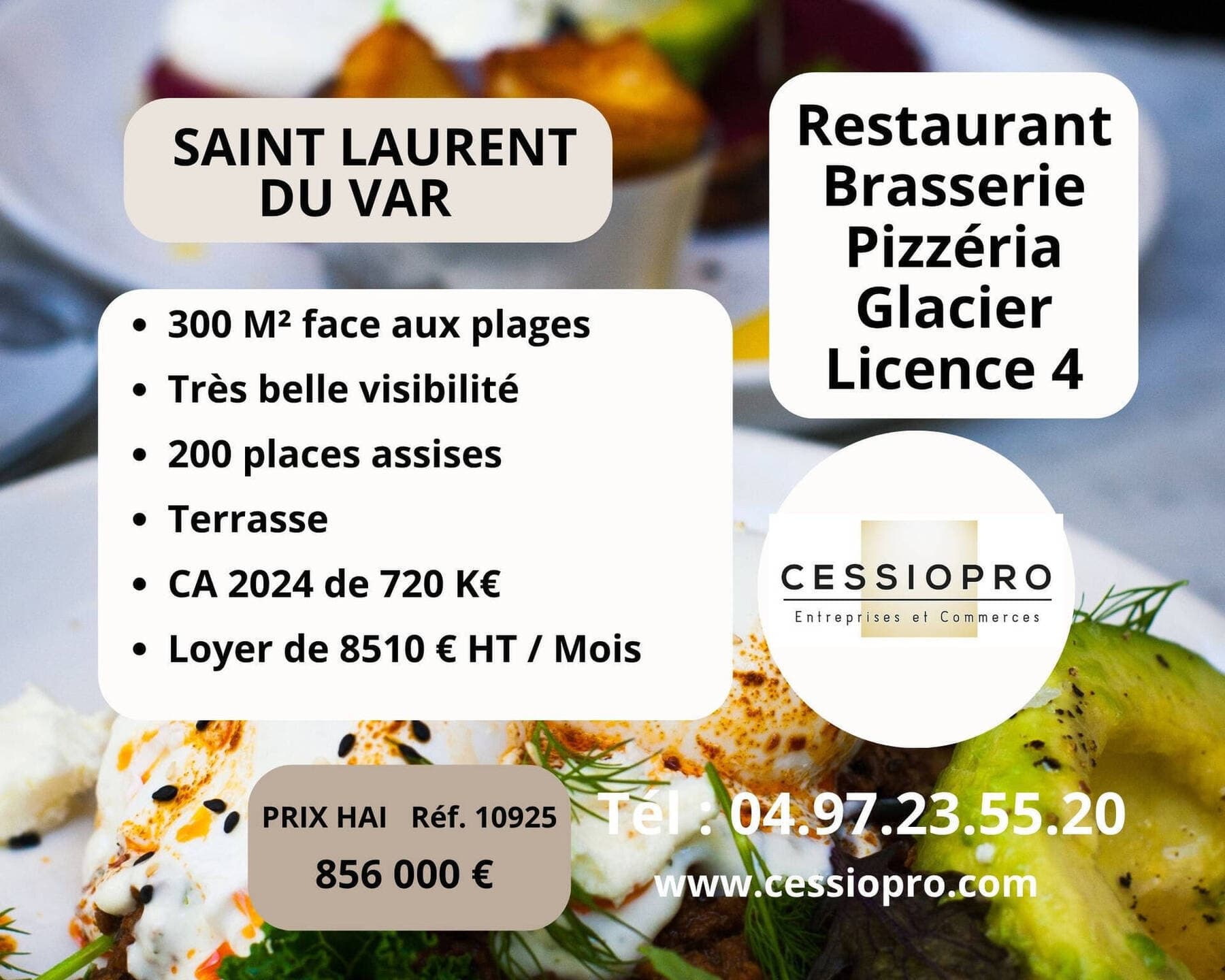 restaurant - brasserie - pizzeria - glacier Saint-Laurent-du-Var 06700 — photo 1