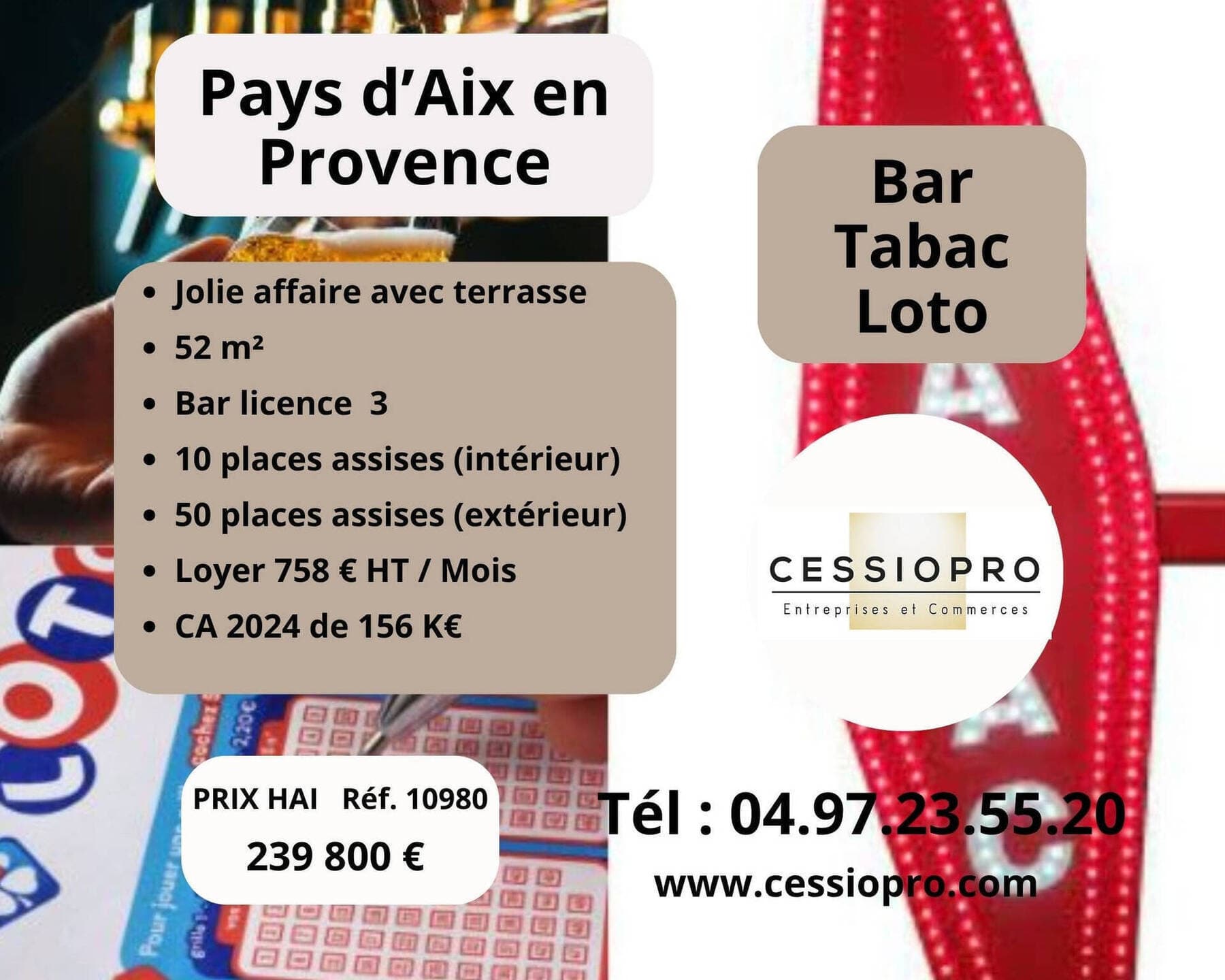 tabac - loto - bar Aix-en-Provence 13090 — photo 1