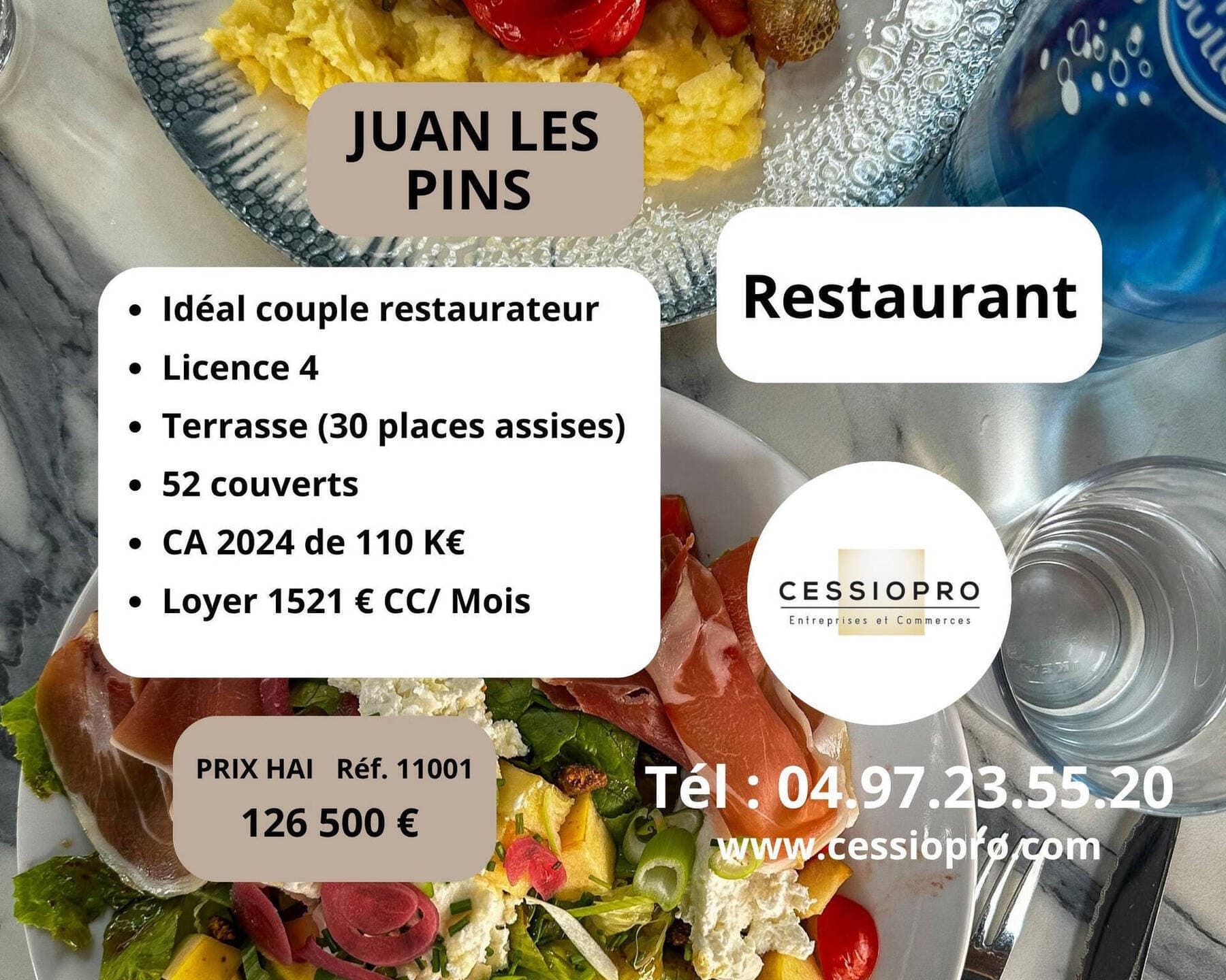 restaurant Juan-les-Pins 06160 — photo 1