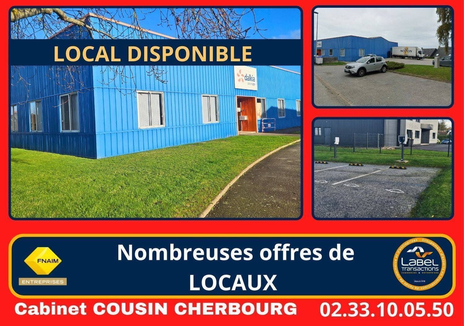 locaux d'activités - entrepôts Tourlaville 50110 — photo 1