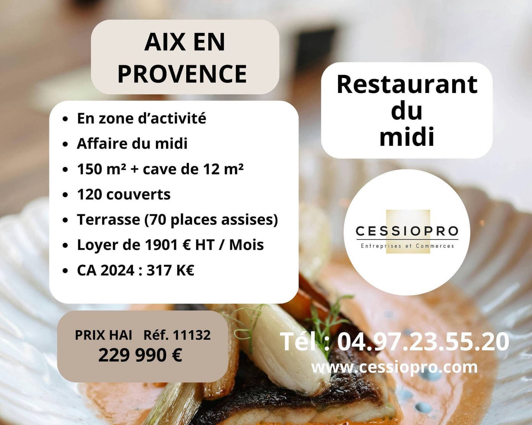 restaurant Aix-en-Provence 13090 — photo 1